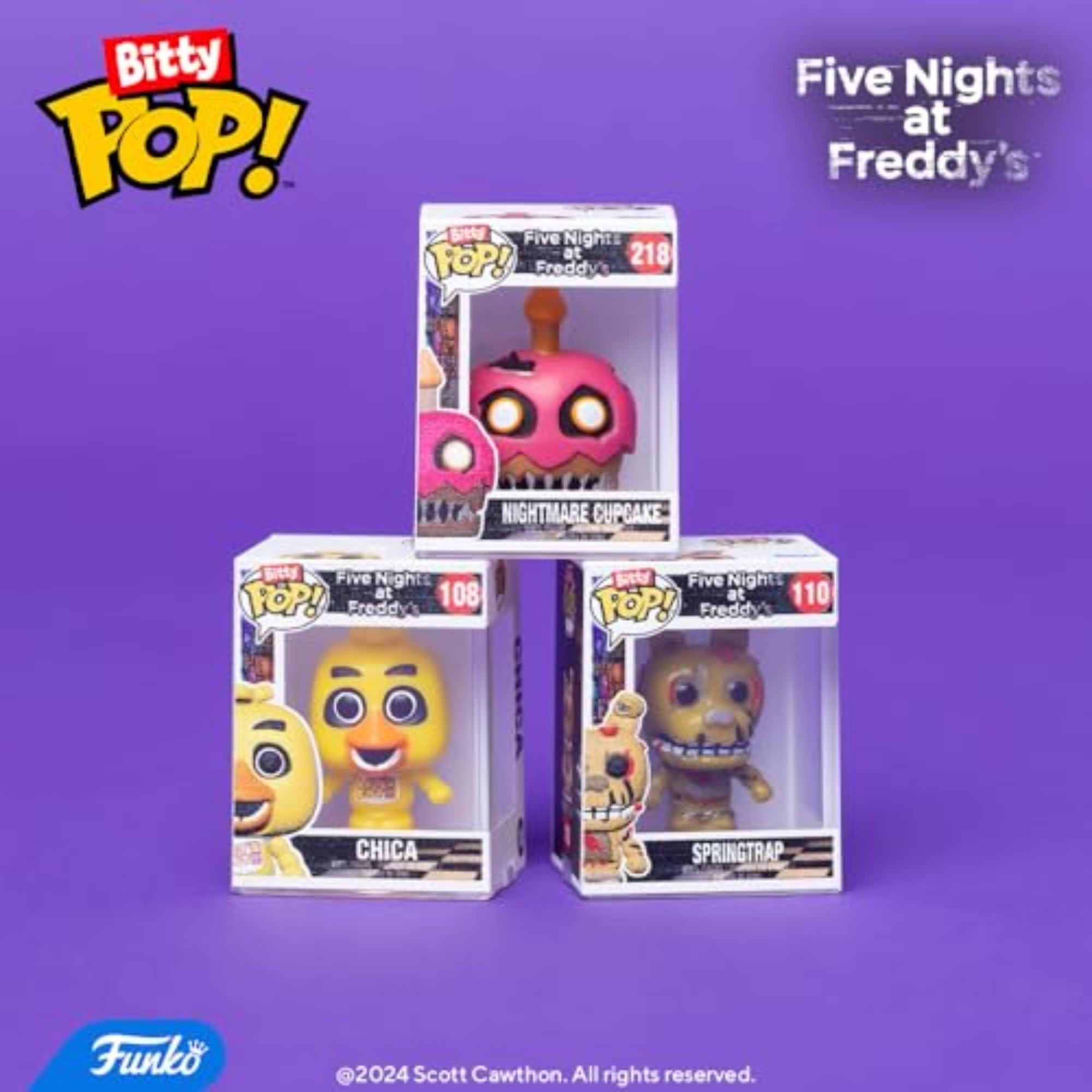 Funko Bitty POP! Five Nights at Freddy's Mystery Mini Figures - 4 Pack 9