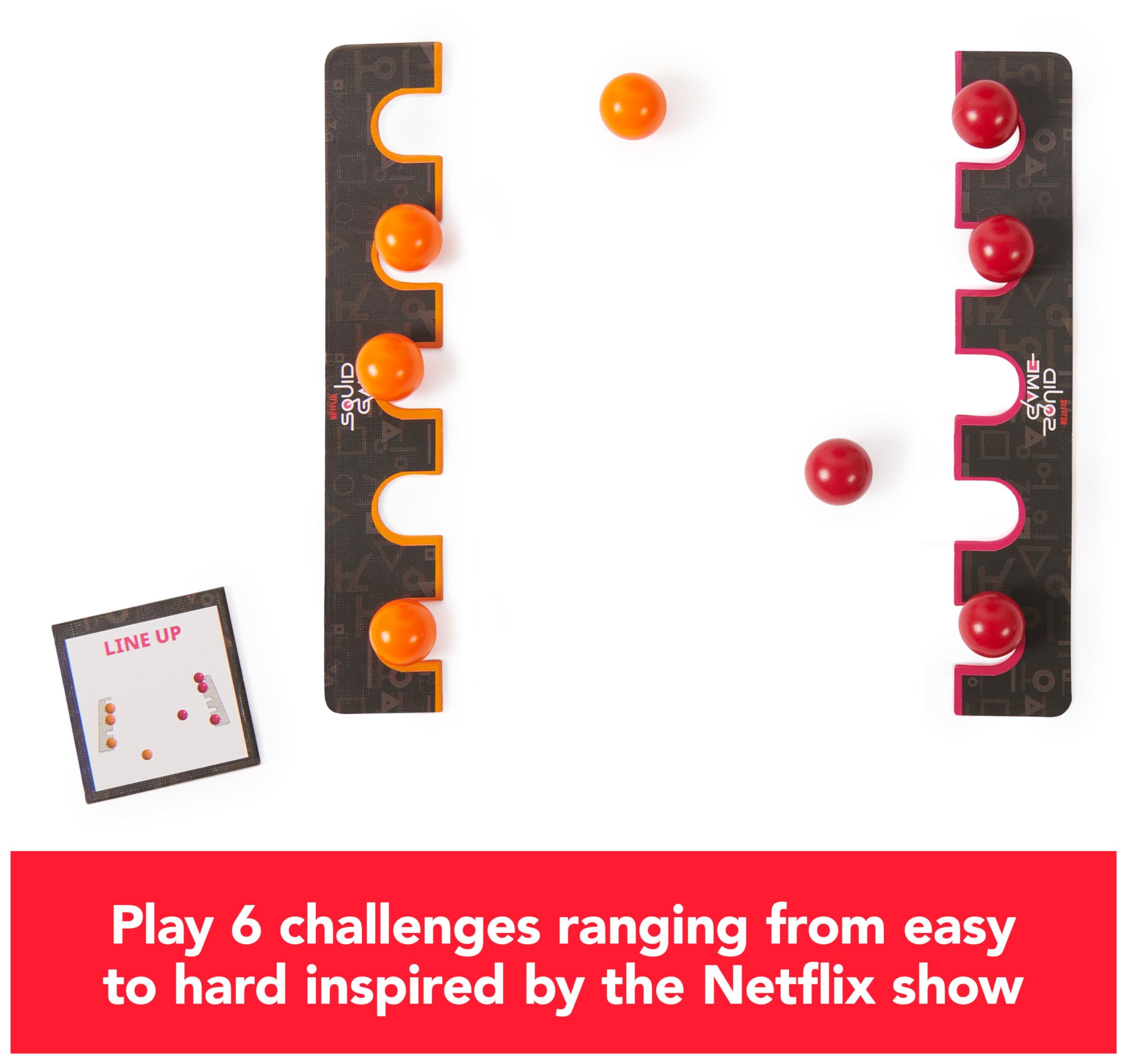 Spin Master Games Squid Game Marbles 2-Player Board Game 11