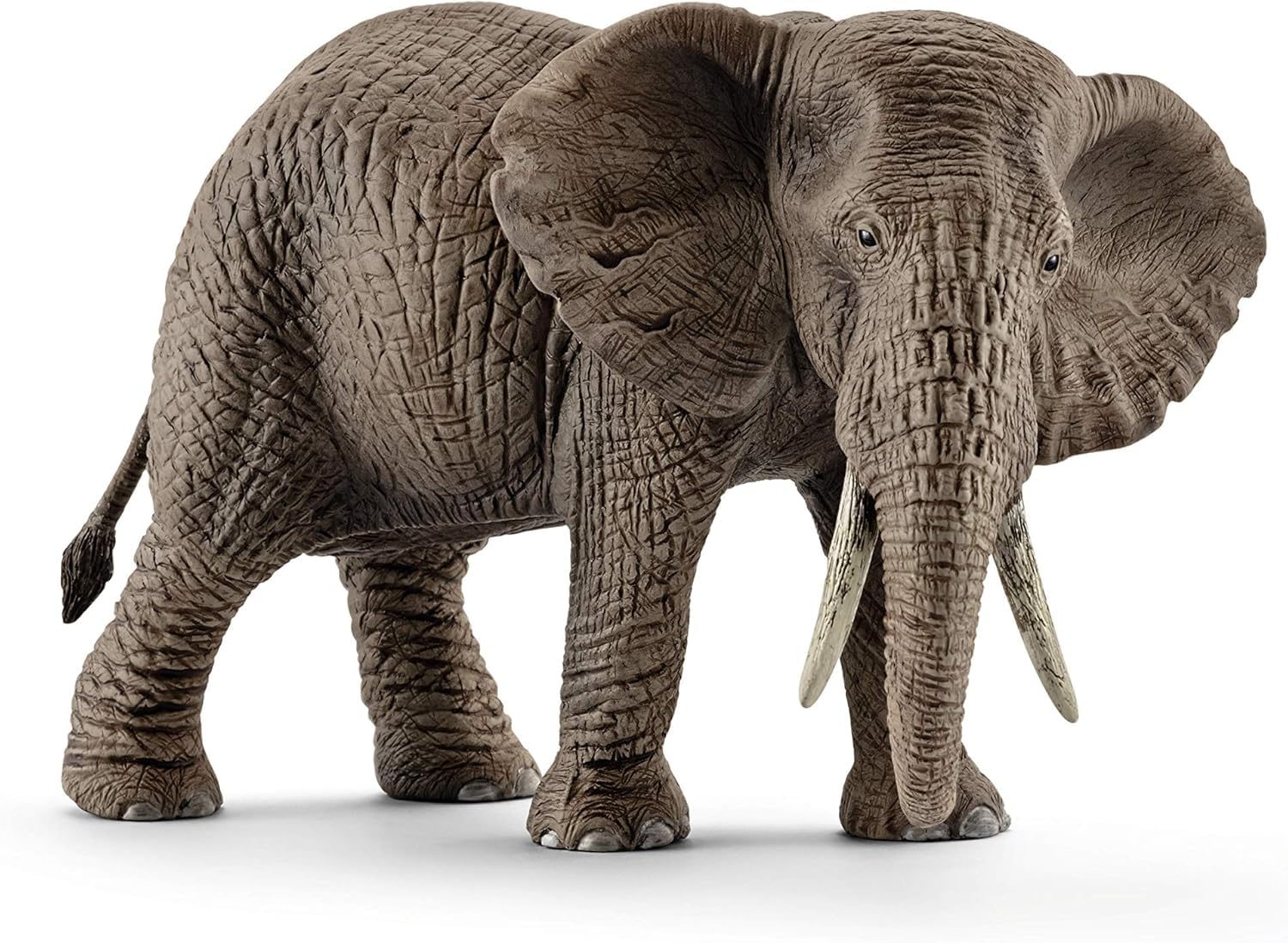 Schleich African Elephant Female Figurine - Realistic Wild Life Toy | Ages 3+ | 5.7 inch