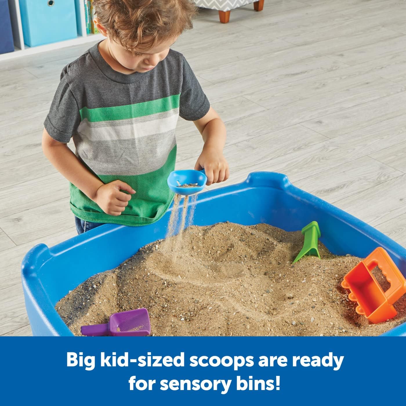 Learning Resources Helping Hands Sensory Scoops - Fine Motor Skills Toy for Ages 3+ 4