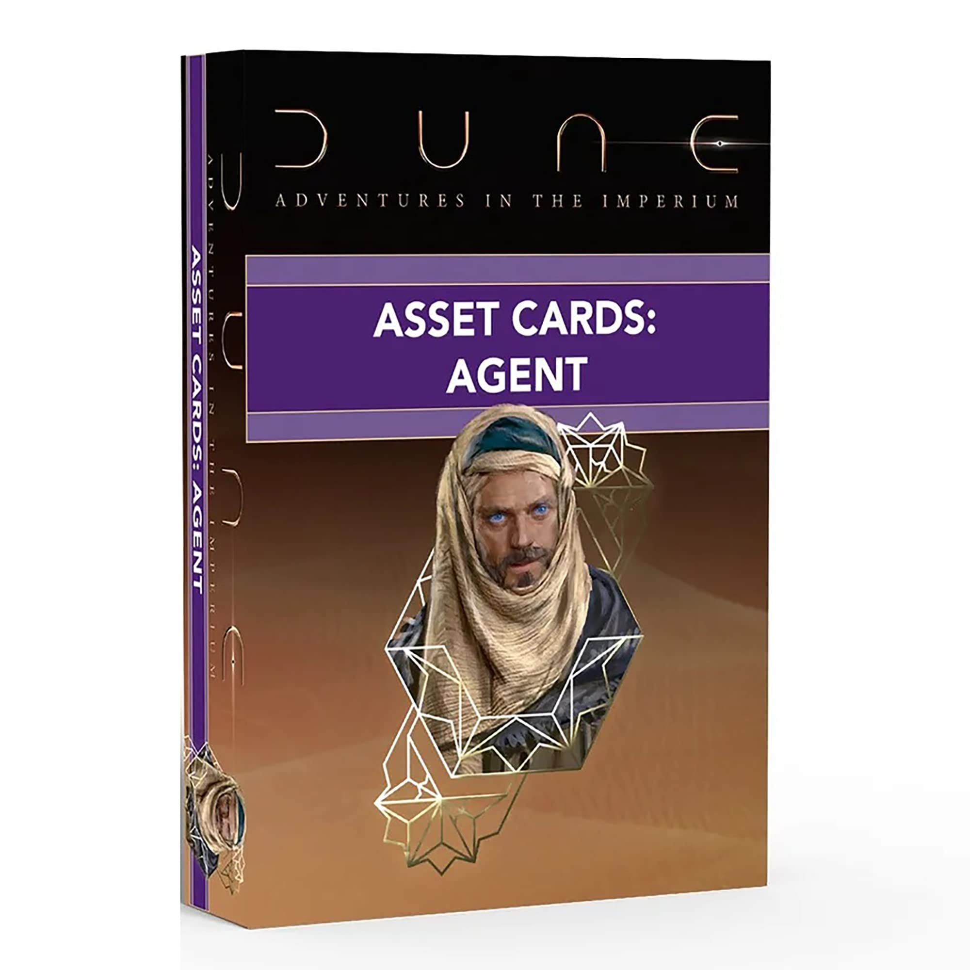 Modiphius Dune: Asset Cards - Agent Expansion Deck | 56 Cards | Adult