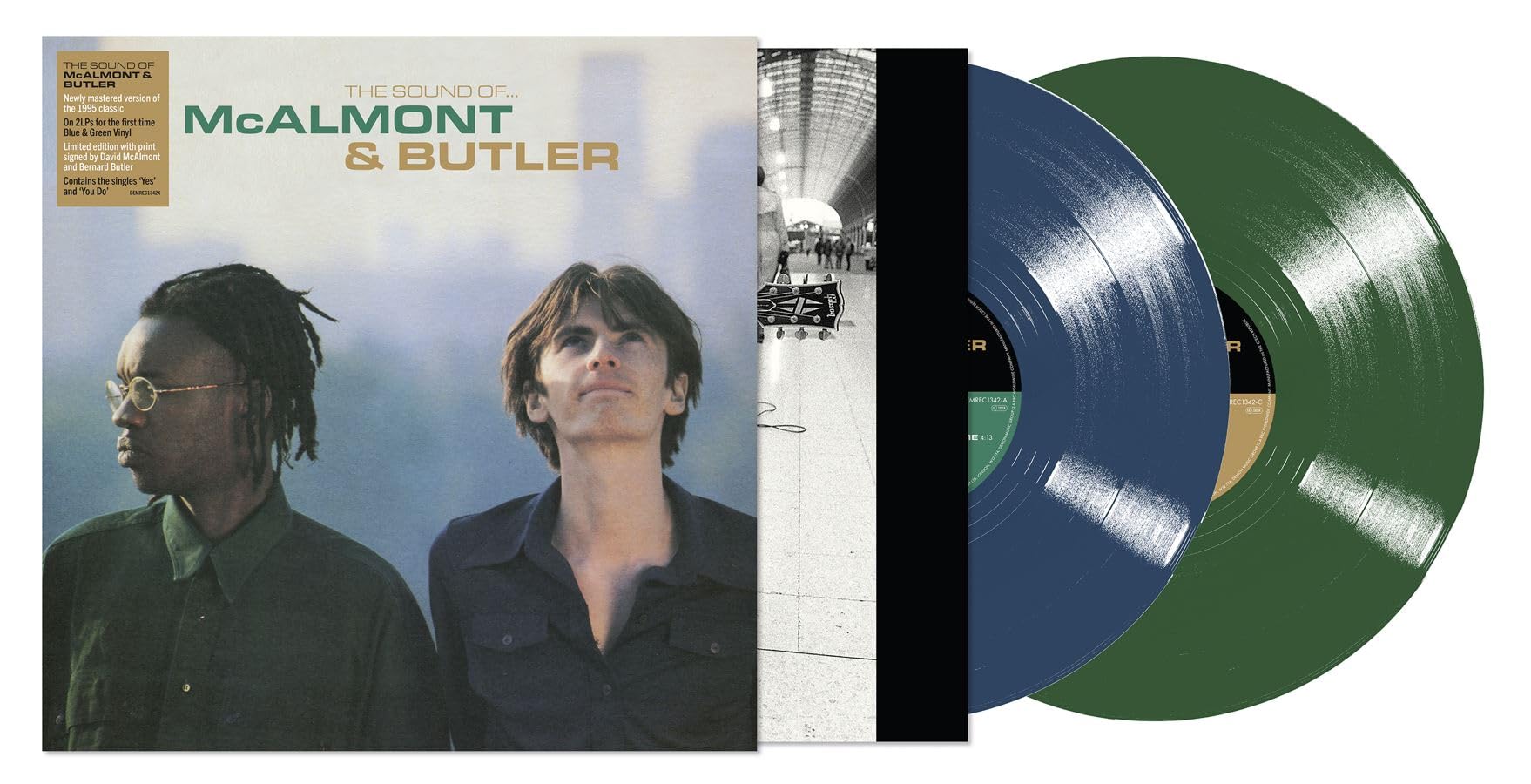 McAlmont & Butler - The Sound of McAlmont & Butler [Limited Signed Blue & Green 2LP Vinyl] 2
