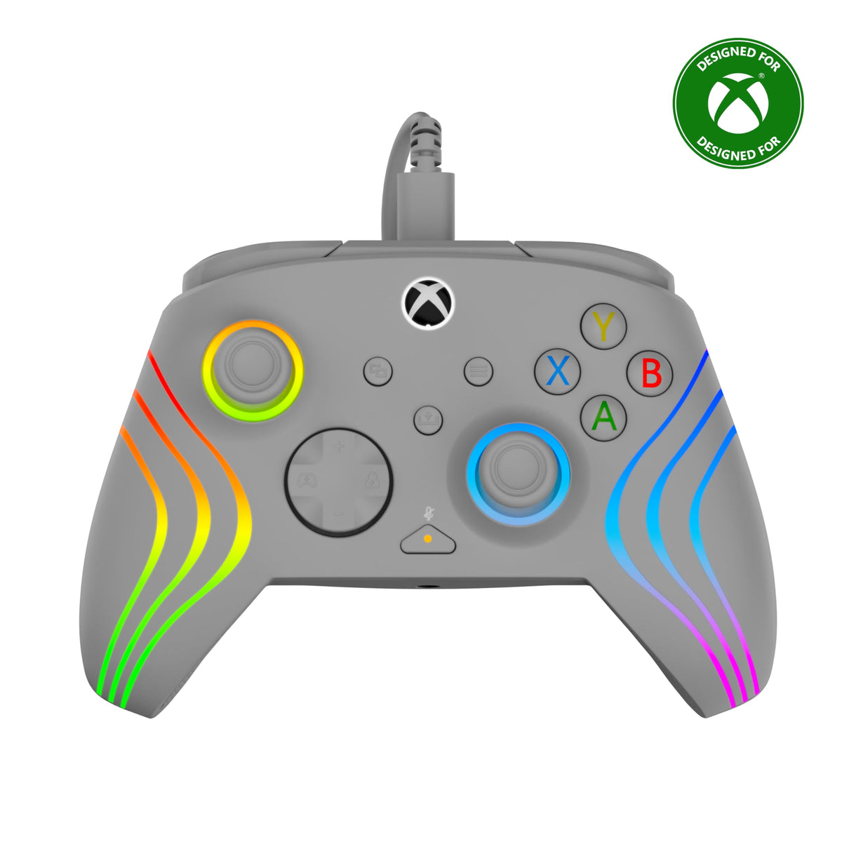 Turtle Beach Afterglow Wave Grey Wired RGB Gaming Controller [PC]