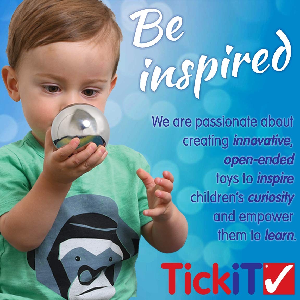 tickit Large Texture Sensory Flashing Ball Set - 100 mm Diameter | Pack of 4 | Ages 3+ 6