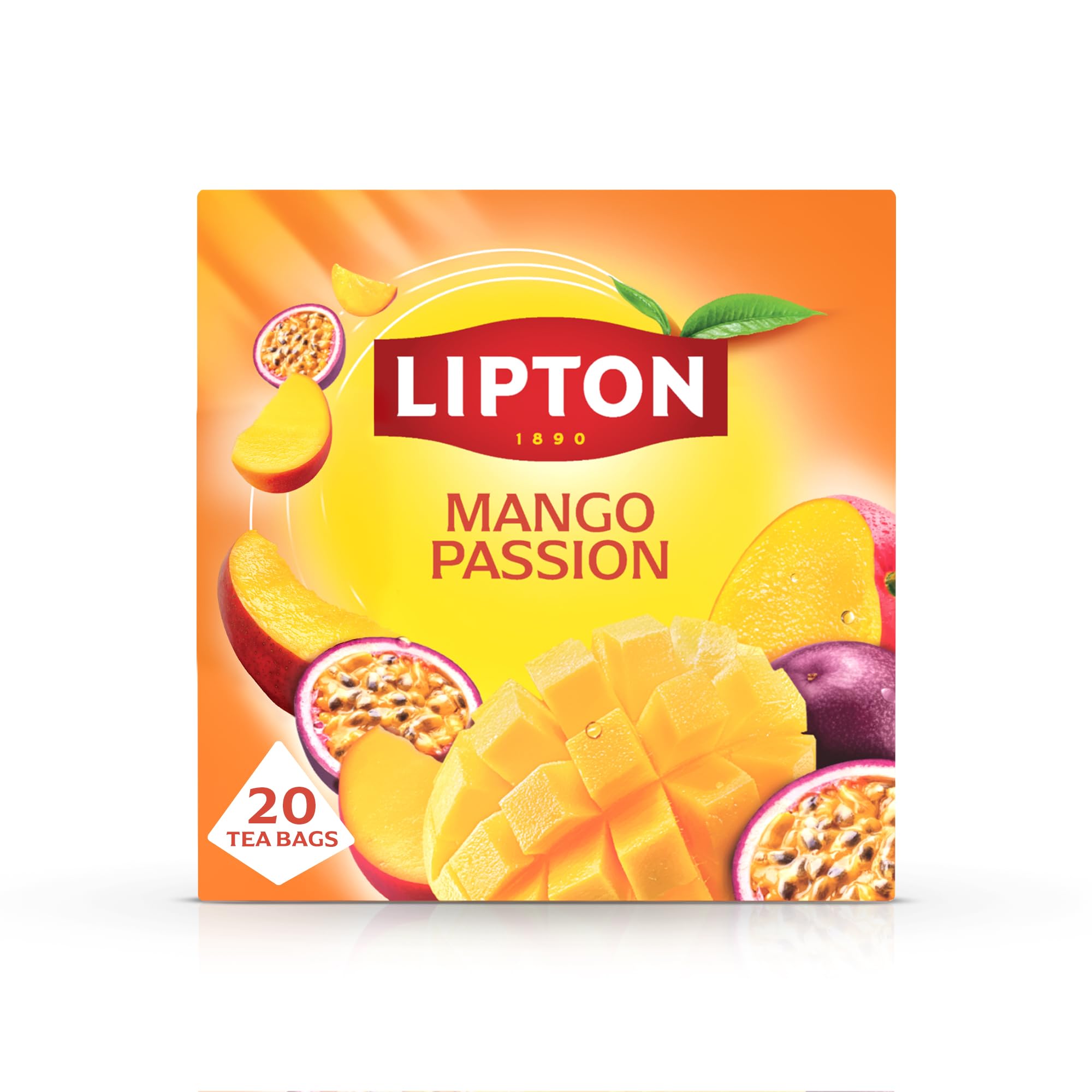 Lipton - Mango Passion Fruit Infusion Herbal Tea Bags 8