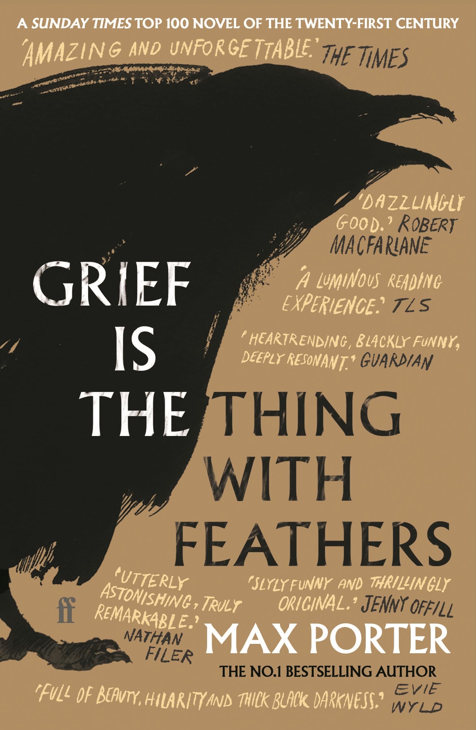 Grief Is the Thing with Feathers by Max Porter | Paperback | 128 Pages