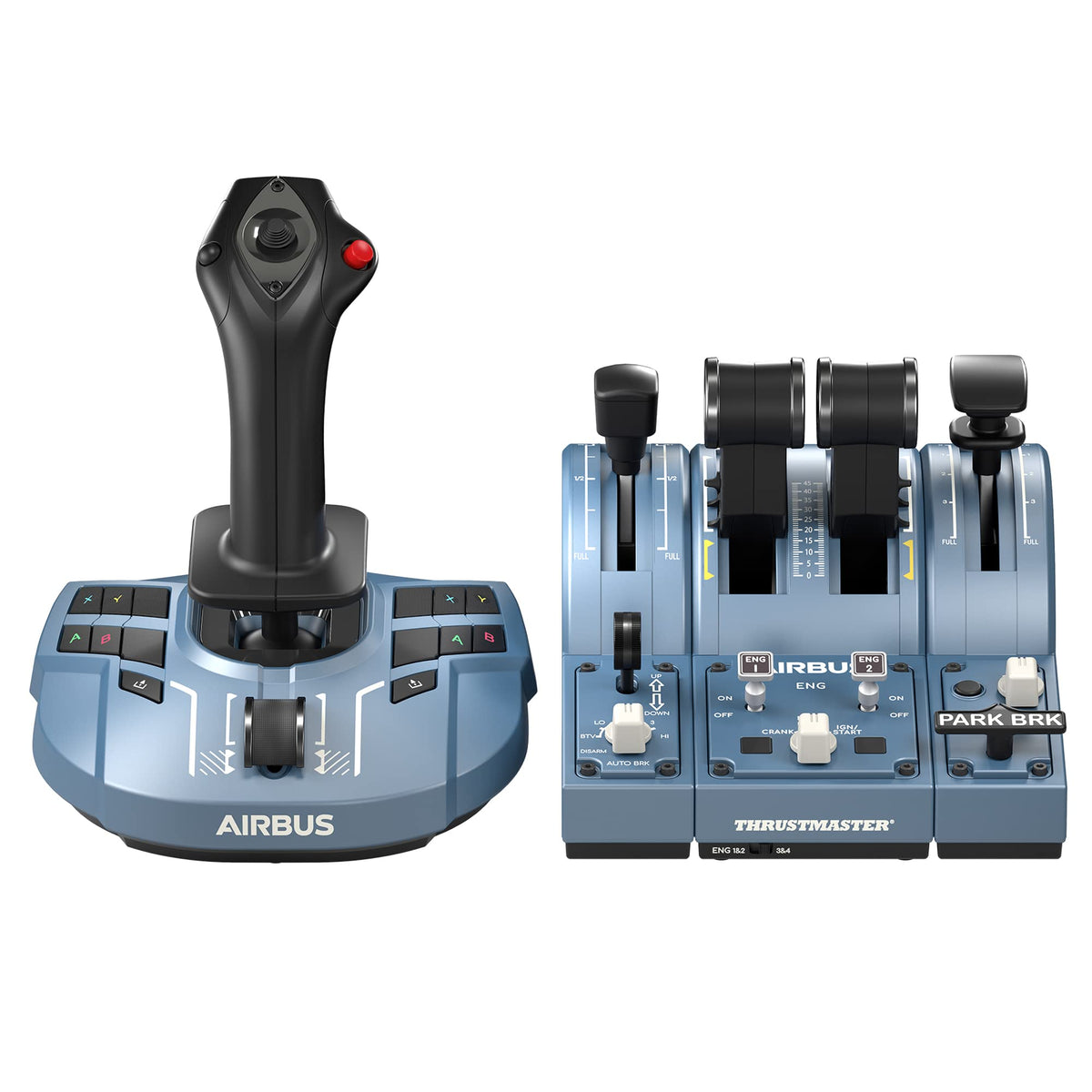Thrustmaster TCA Captain Pack X Airbus Edition Flight Stick and Throttle Quadrant - Xbox and PC