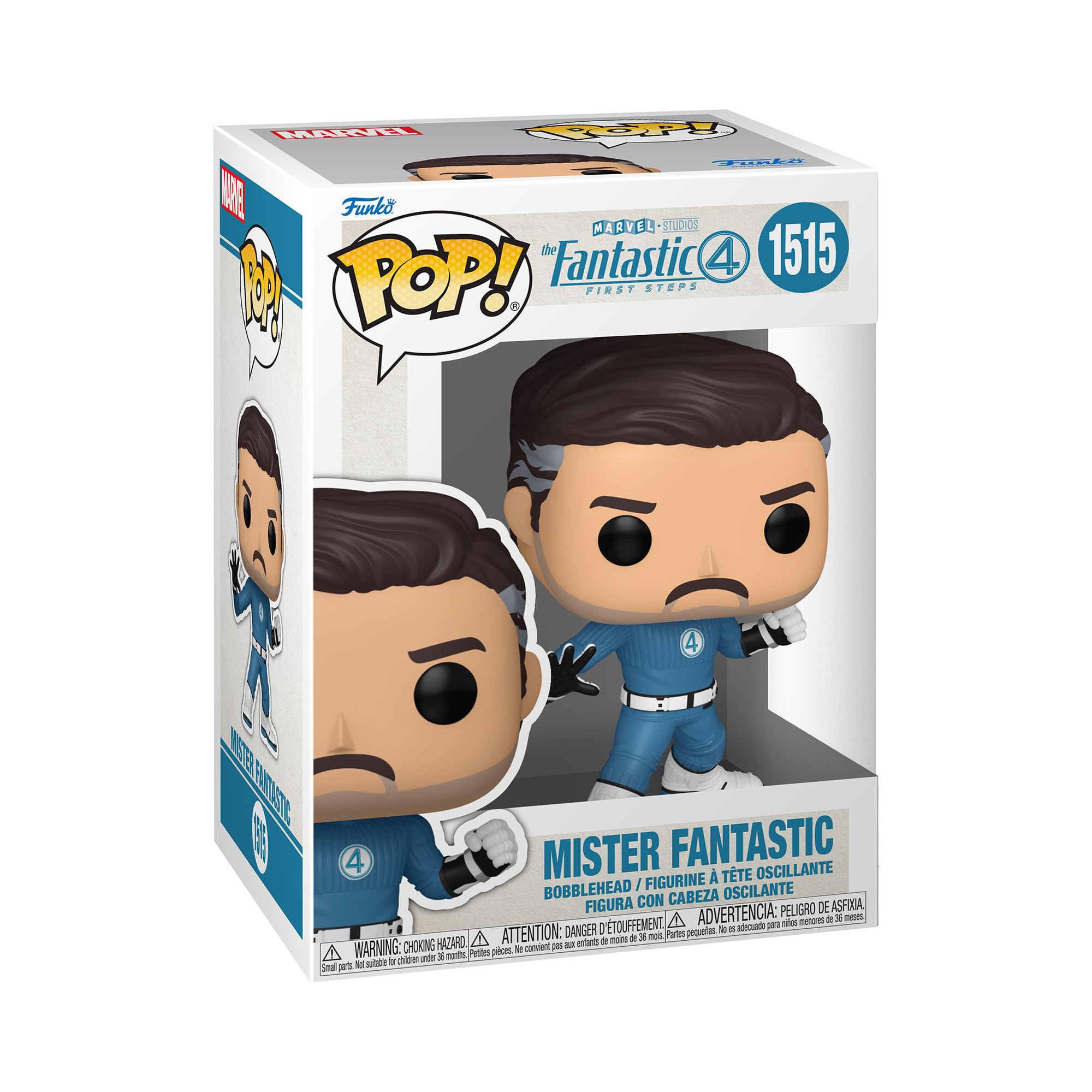 Funko Pop! Mr.Fantastic - Fantastic Four Vinyl Figure | 3.75 in | Blue 1