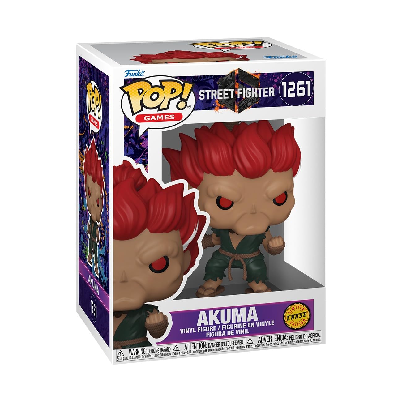 Funko POP! Games: Street Fighter 6 - Akuma Vinyl Figure (Approx. 3.75 inches) 2