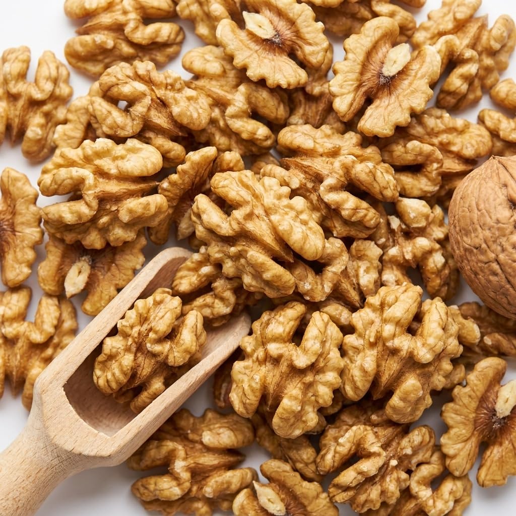 Wholefood Earth Organic Large Walnuts Pieces - Raw | Skin-On | 1kg 5