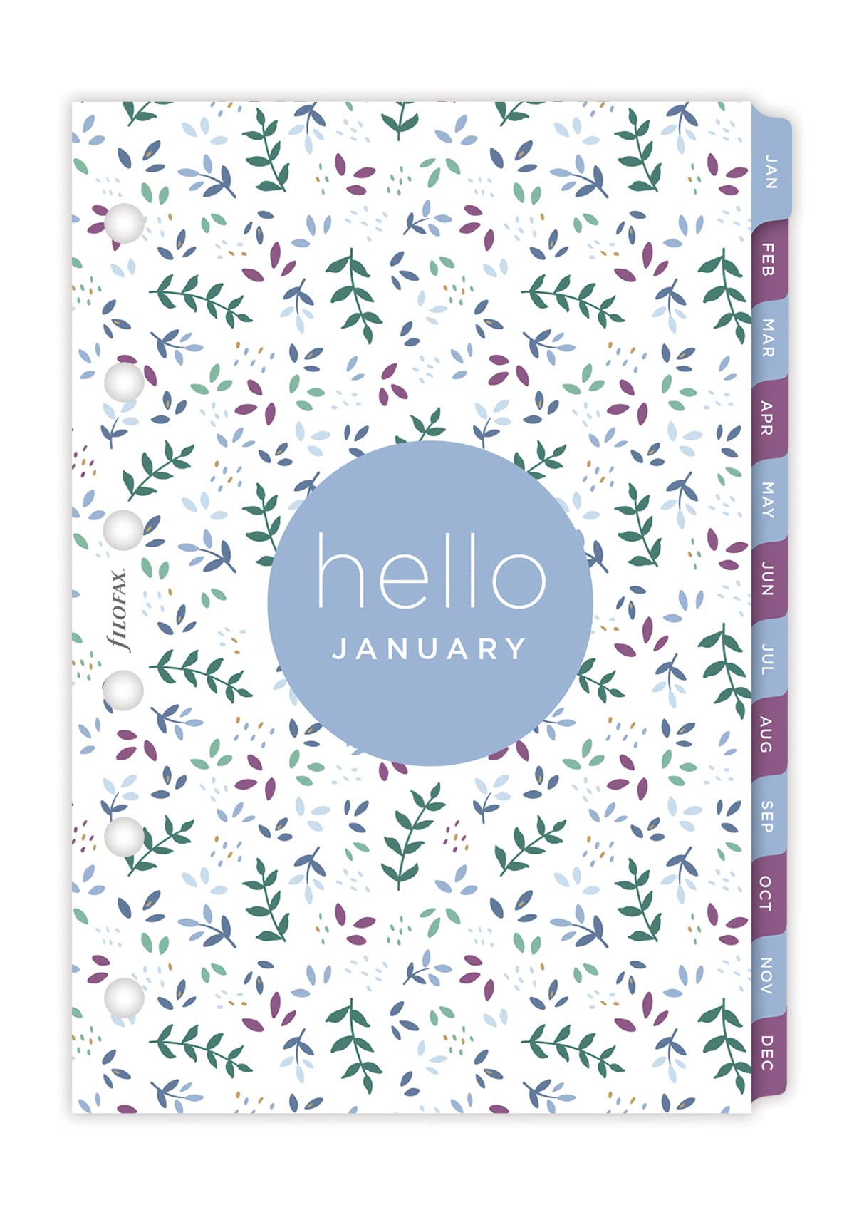 Filofax Pocket Garden 2027 Diary Refill - Week to View | Floral Design | 81mm x 120mm