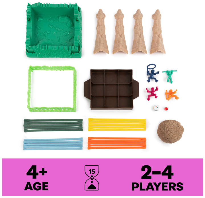 Spin Master Games Sink N’ Sand Quicksand Kids Board Game with Kinetic Sand