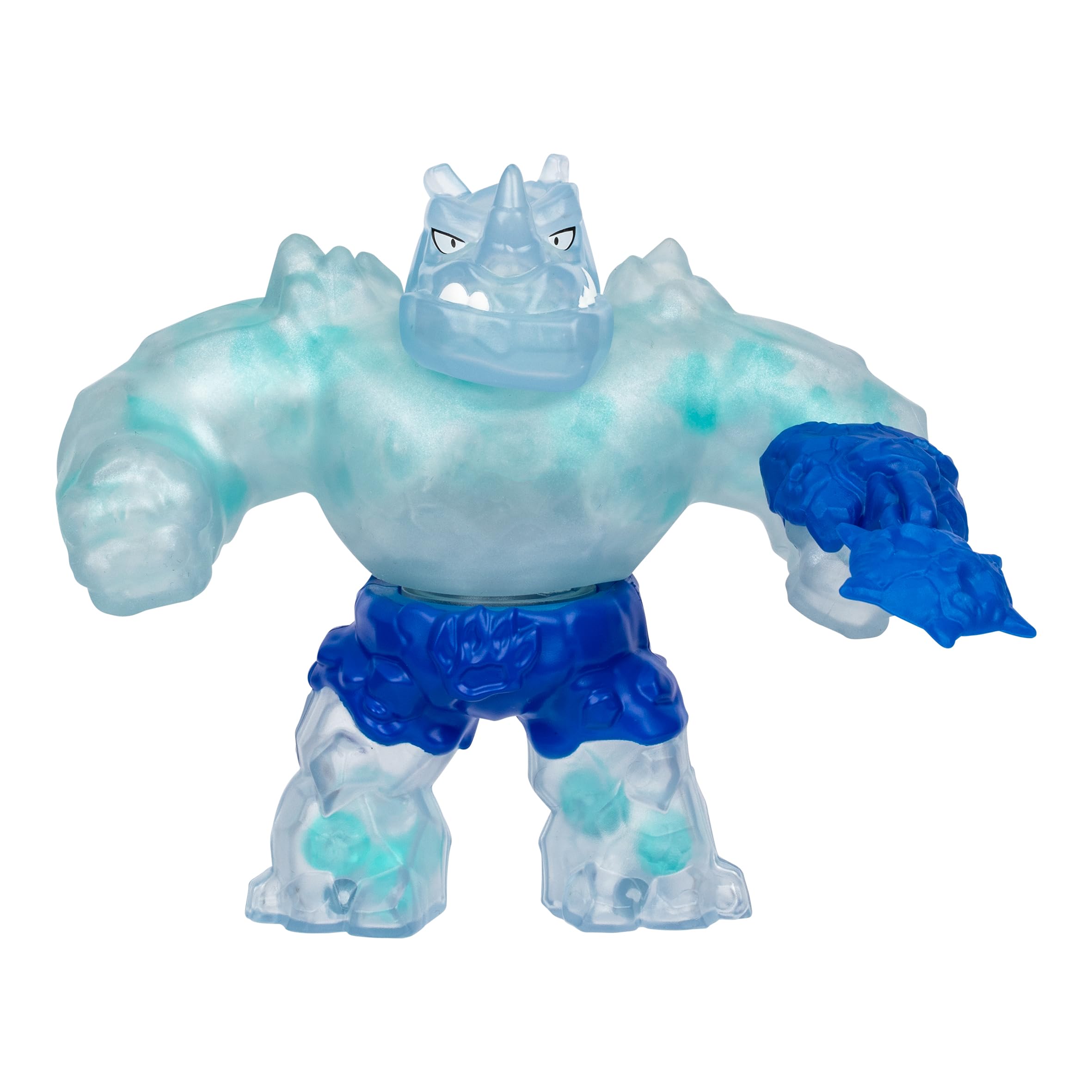 Heroes of Goo Jit Zu Meteor Madness Rhinostone Action Figure | Stretches 3x Size | Ages 4+