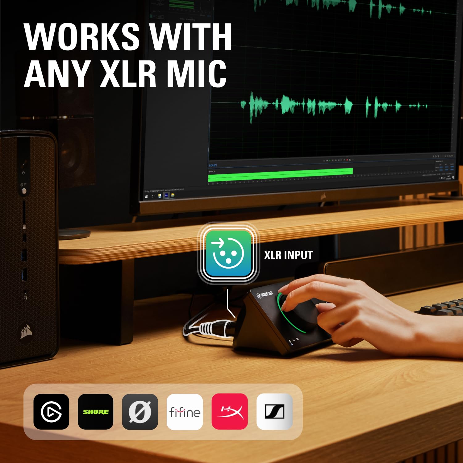 Elgato Wave XLR MK.2 – USB Audio Interface and DSP Mixer for XLR Microphone 8