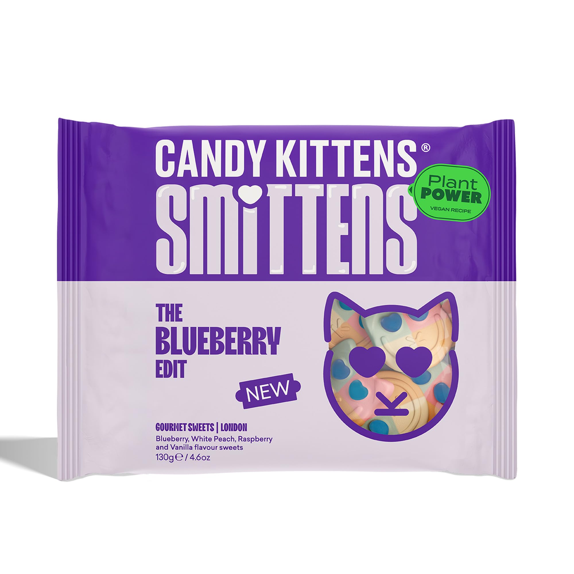 Candy Kittens Blueberry Edit Vegan Sweets - 130g