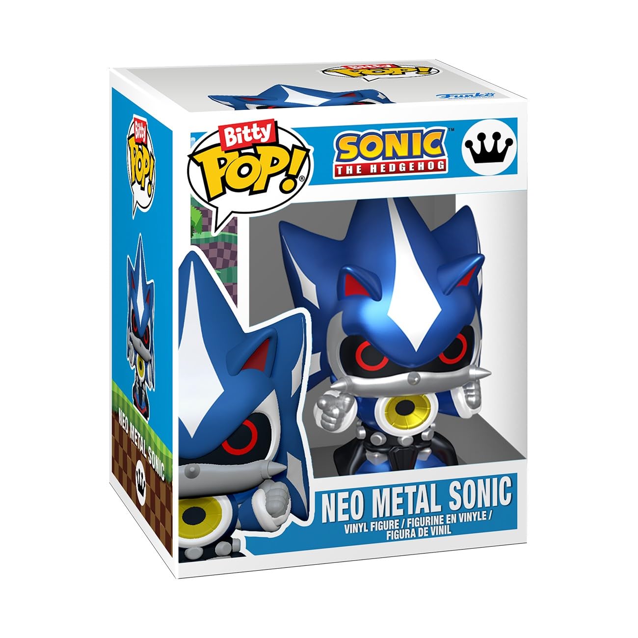 Funko Bitty POP! Sonic The Hedgehog 4-Pack: Shadow, Rouge, Neo Metal Sonic & Silver 4