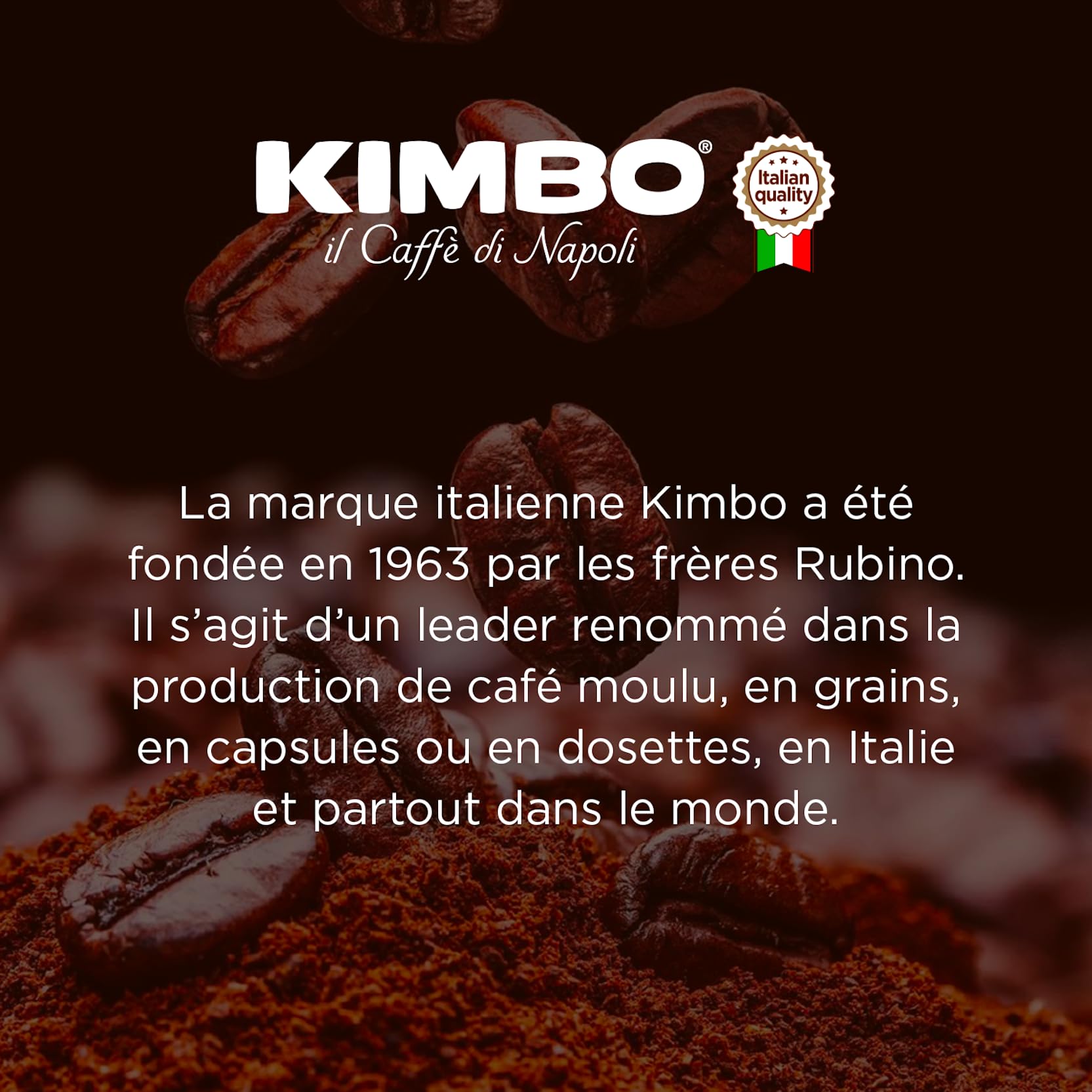 Kimbo Barista Decaf Capsules (10-Pack) | Nespresso Compatible | Italian Medium Dark Roast | Aluminium Coffee Pods 4