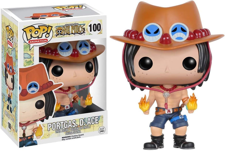 Funko Pop! Animation One Piece - Portgas D. Ace Vinyl Figure (100)