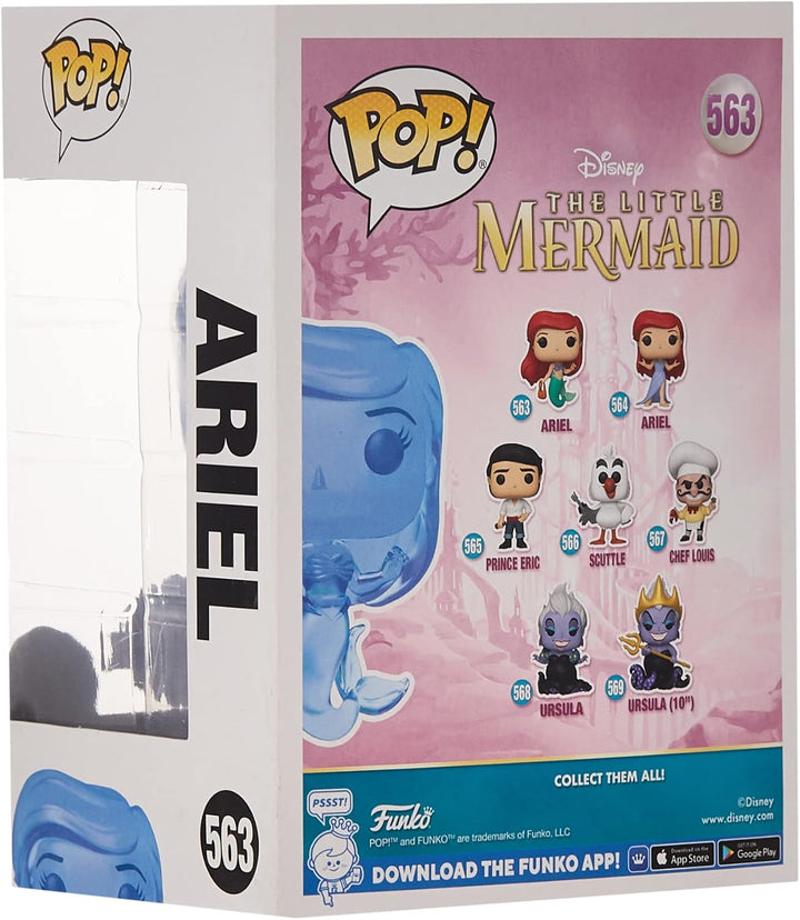 Funko Pop! Disney The Little Mermaid - Ariel Translucent Blue Vinyl Figure (62351)