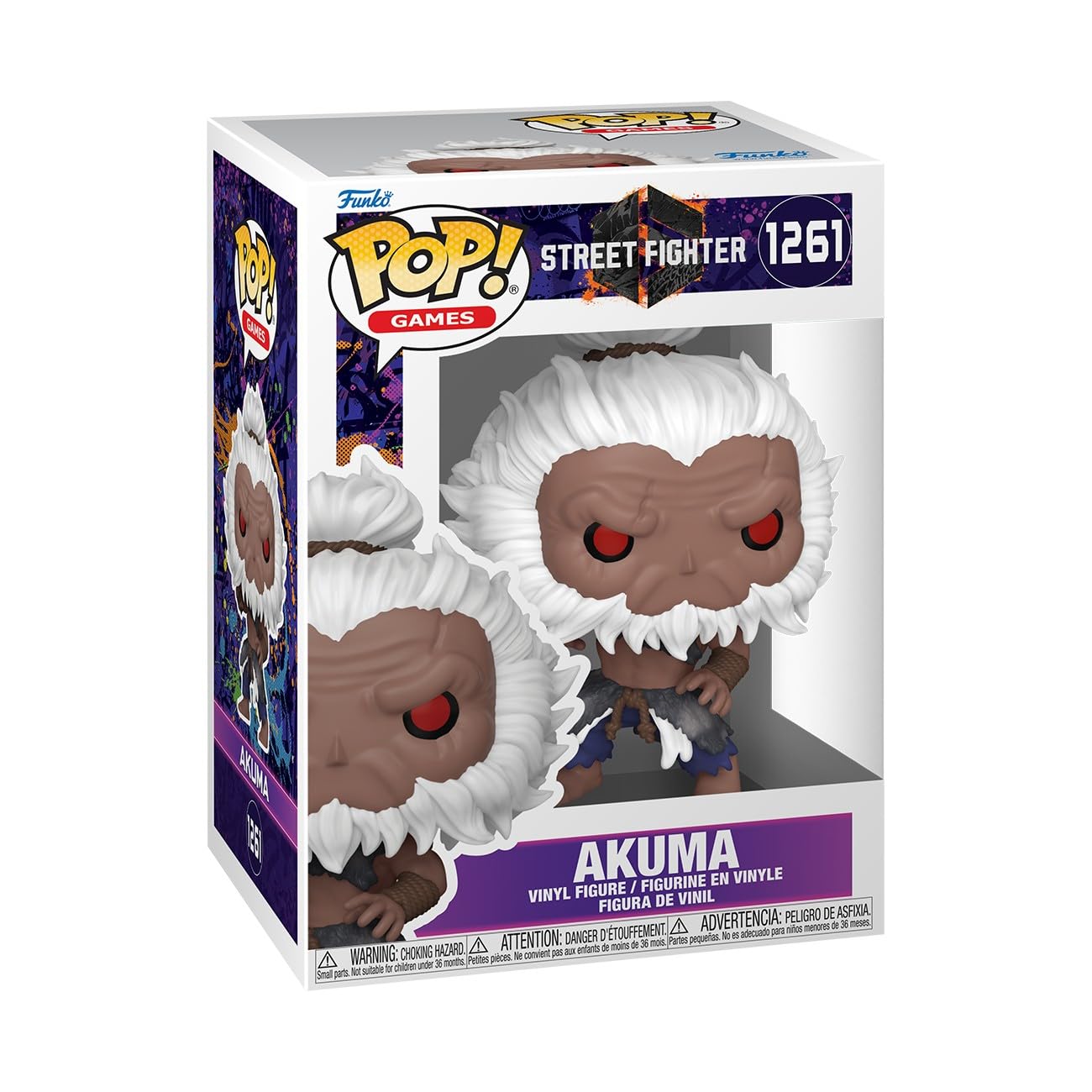 Funko POP! Games: Street Fighter 6 - Akuma Vinyl Figure (Approx. 3.75 inches) 1
