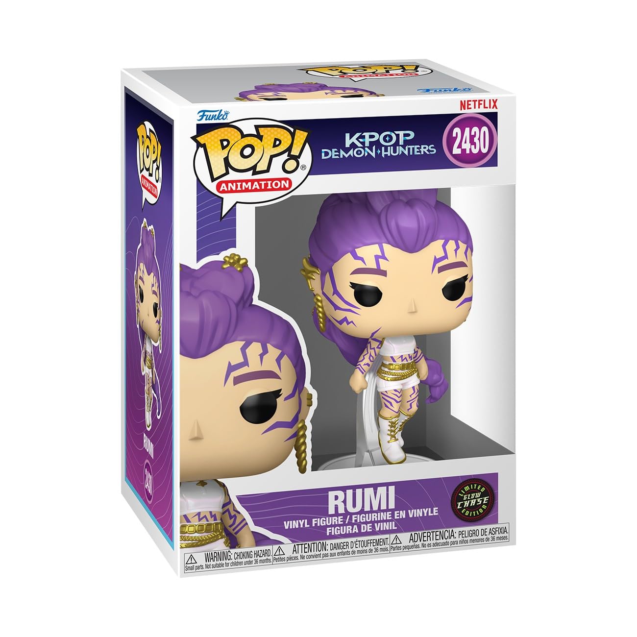 Funko POP! Animation: Rumi - KPOP Demon Hunters Vinyl Figure | Approx 3.75 in | Model 95808 3