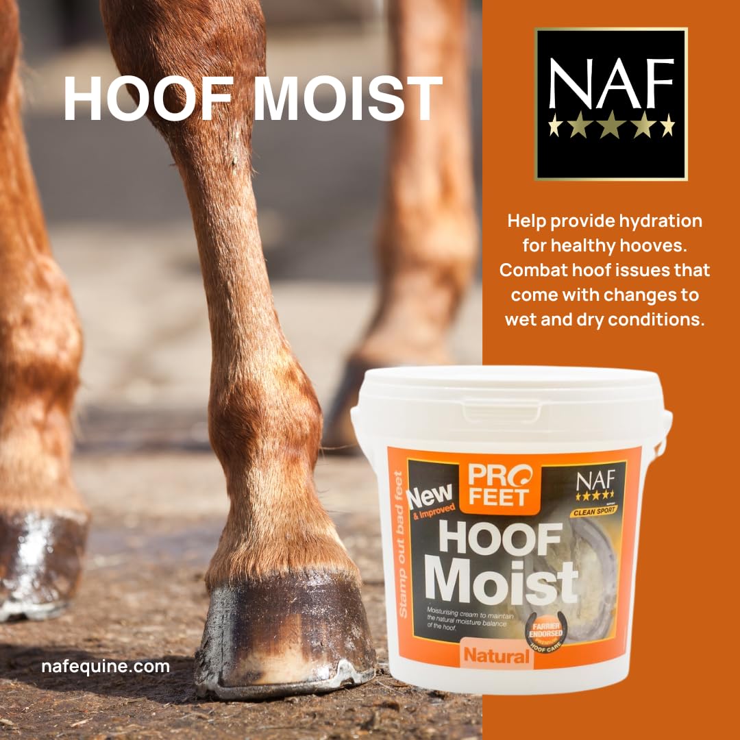 NAF Profeet Hoof Moist Natural - Daily Moisturising Hoof Dressing | 900g