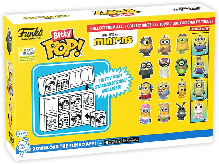 Funko Minions Bitty POP! Mystery Mini Figures 4-Pack (73037)