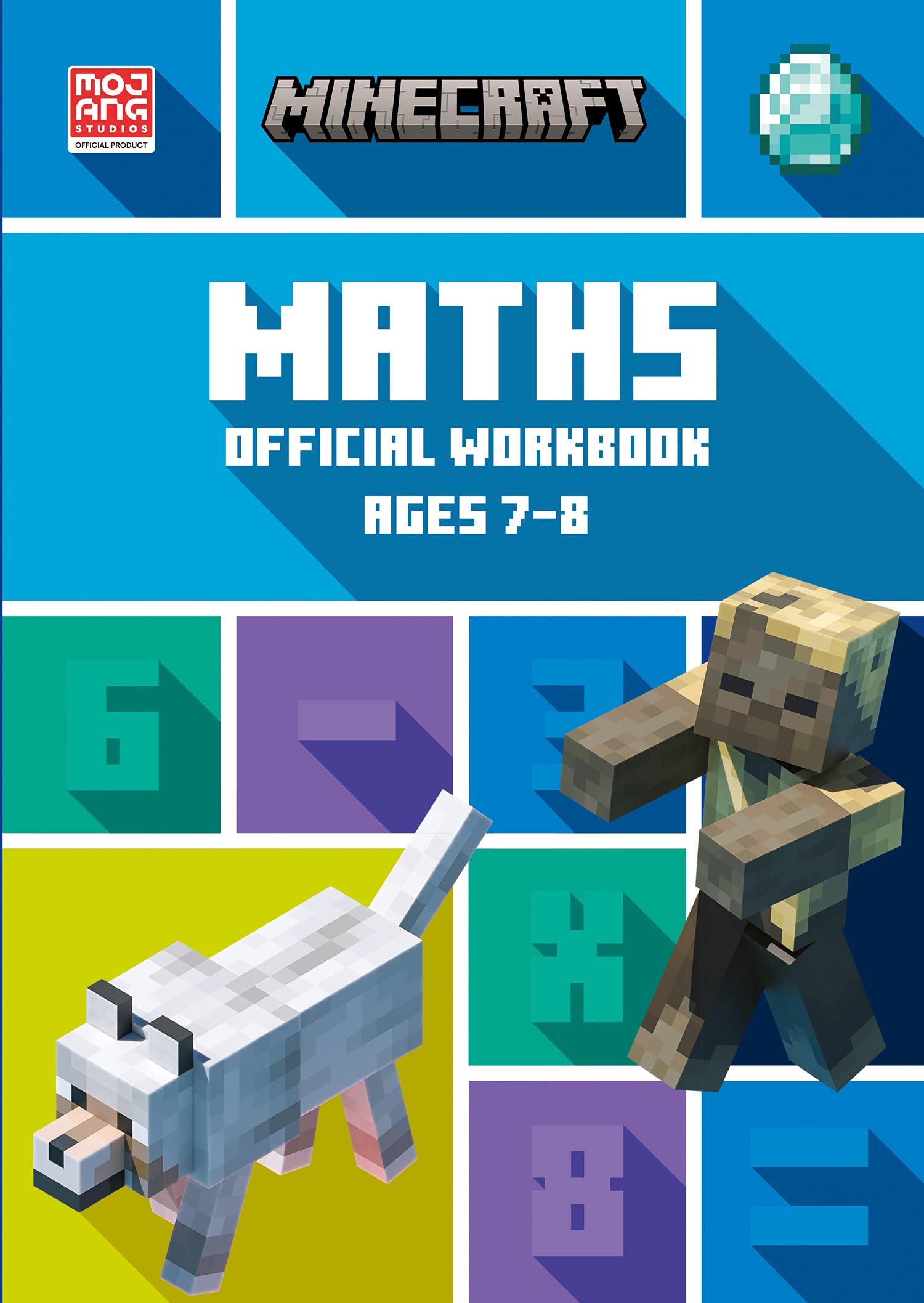 Collins Minecraft Maths Ages 7-8 Official Workbook | Year 3 Practice 1
