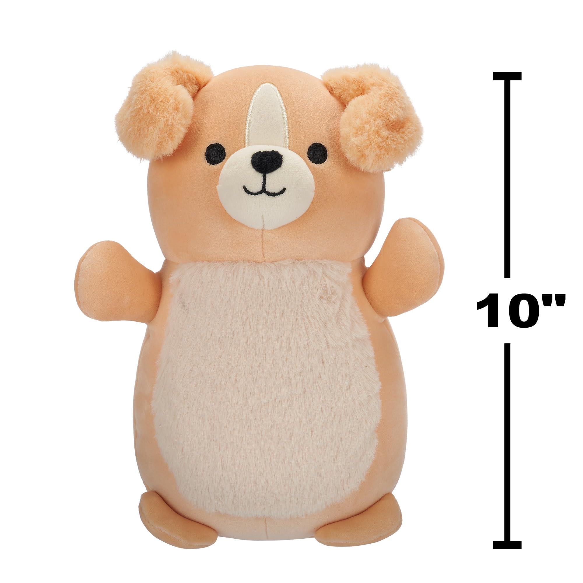 Squishmallows HugMees 10-Inch Stevon the Tan Labrador Retriever Plush - 3 Years and Up 5