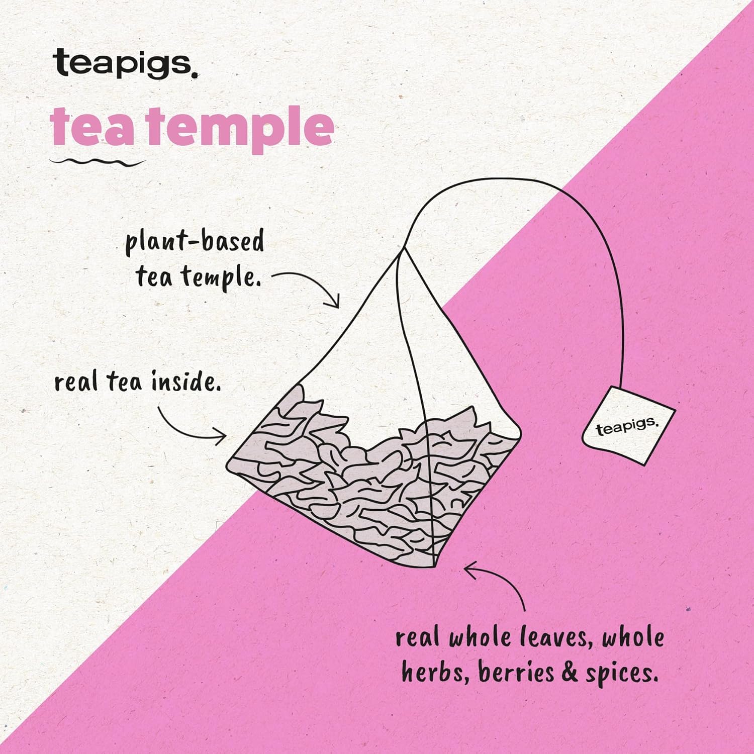 teapigs Chamomile Loose Leaf Herbal Tea - Caffeine-Free for Sleep & Digestion | 100g Pack 5