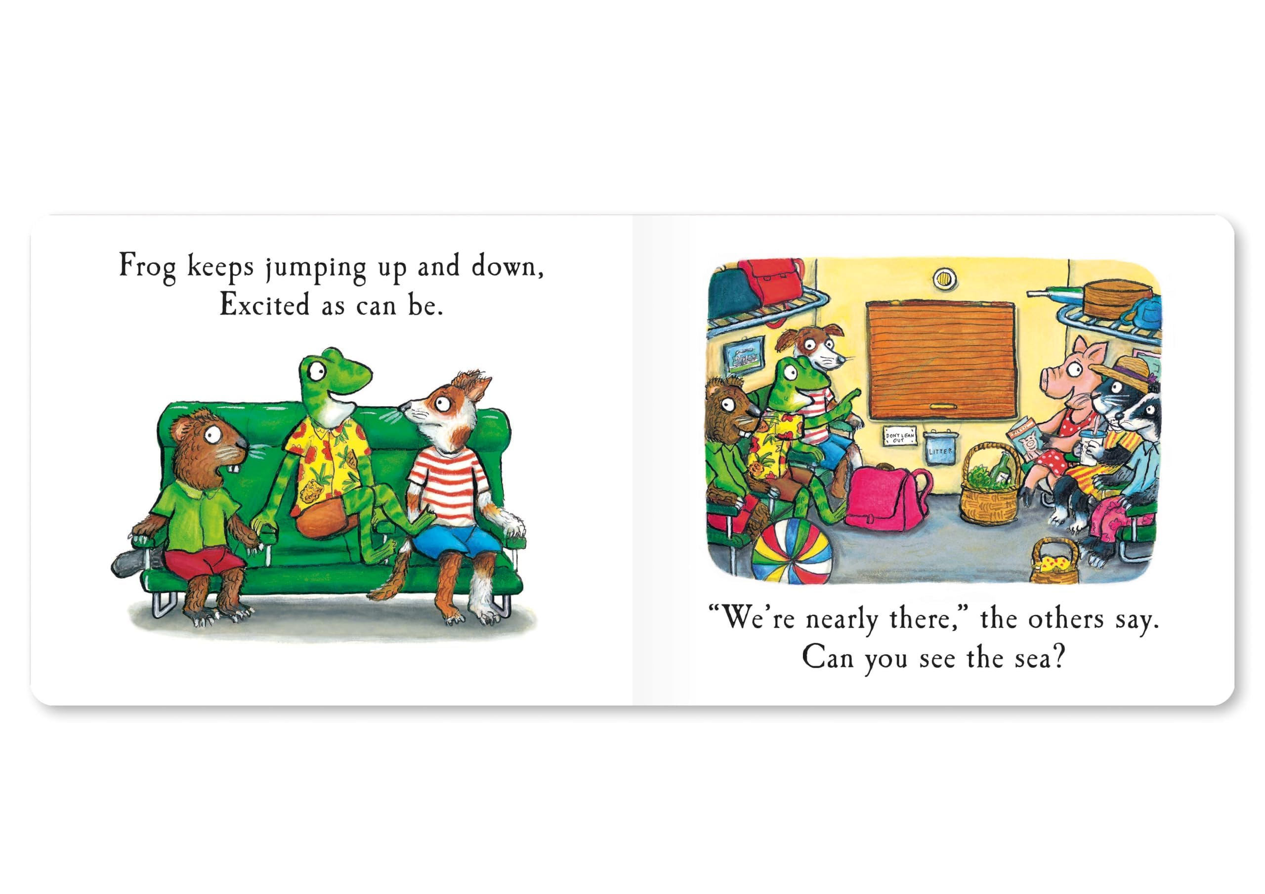 MACMILLAN Frog's Day Out: A Lift-the-flap Story | Board Book | Ages 1-3 4