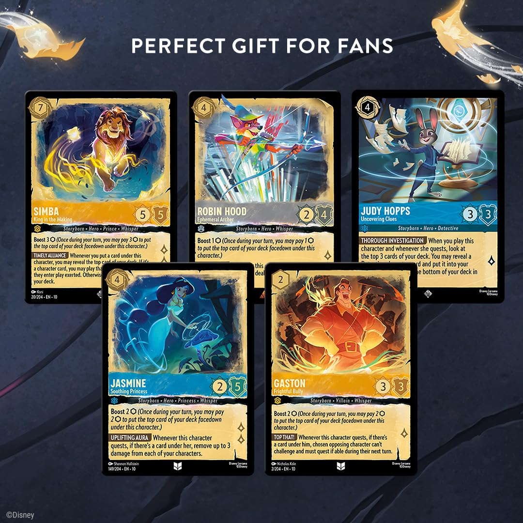 Ravensburger Disney Lorcana Trading Card Game for Ages 8+ 5