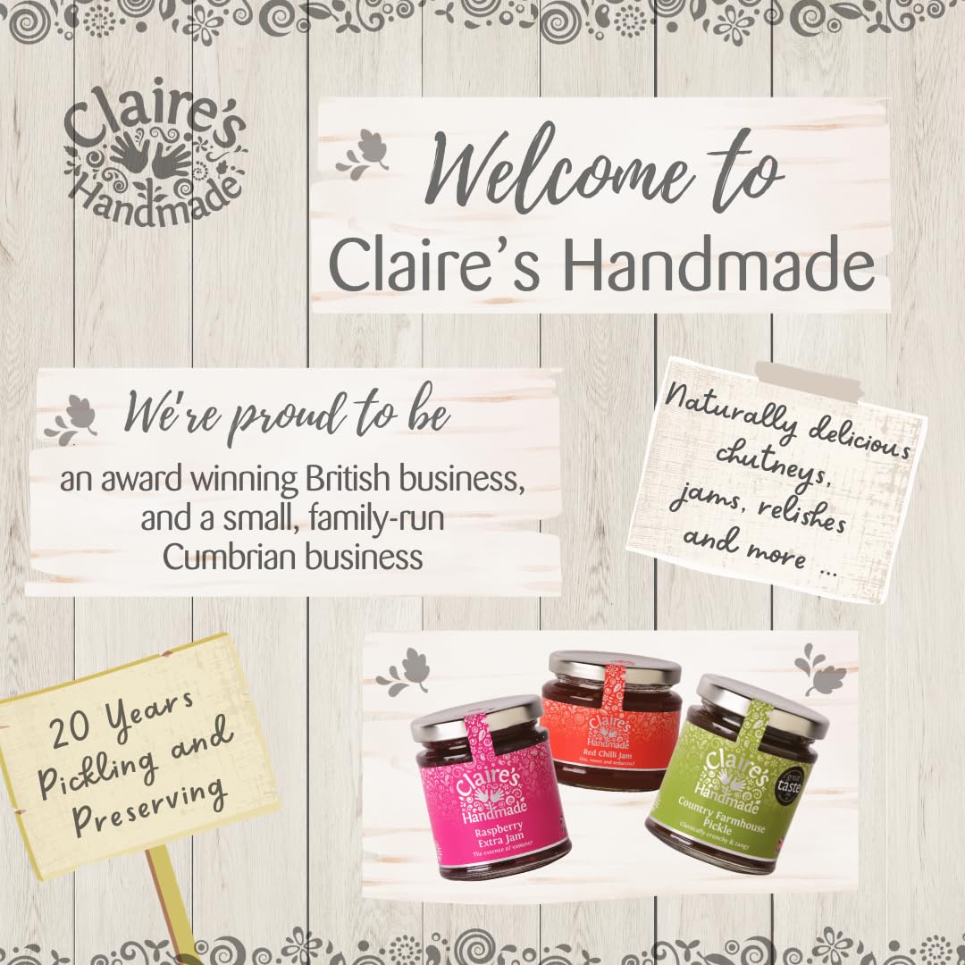 Claire's Handmade Morello Cherry Extra Jam - Award Winning | 45g Fruit per 100g | 227g Jar 4