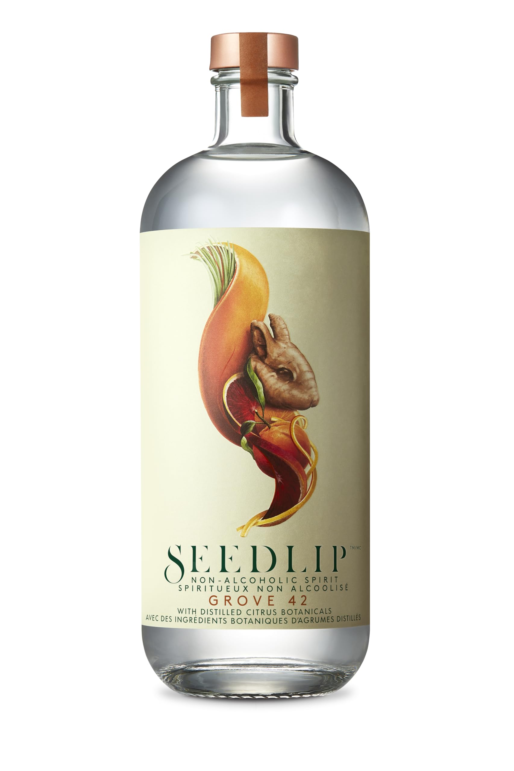 SEEDLIP Grove 42 Non-Alcoholic Spirit - Citrus Blend | 70cl | 0 Calories 4