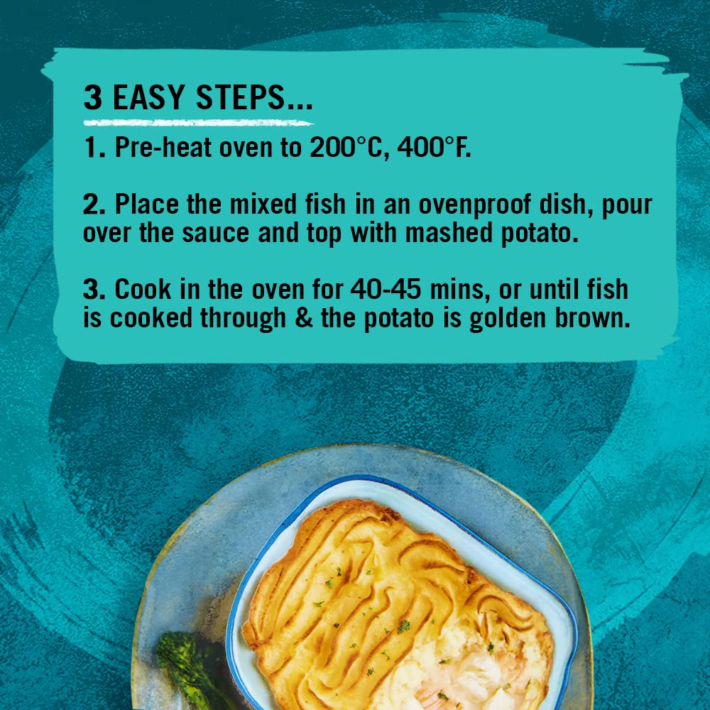 Schwartz Fish Pie Sauce 300g | Pack of 6 | Rich Creamy Sauce with White Wine & Lemon 3