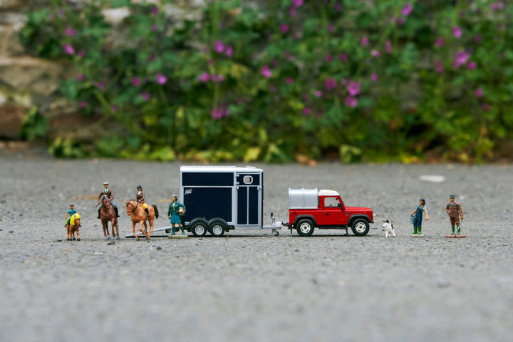 Britains 1:32 Cavalli e cavalieri Figure animali Accessorio fattoria giocattolo da collezione per bambini