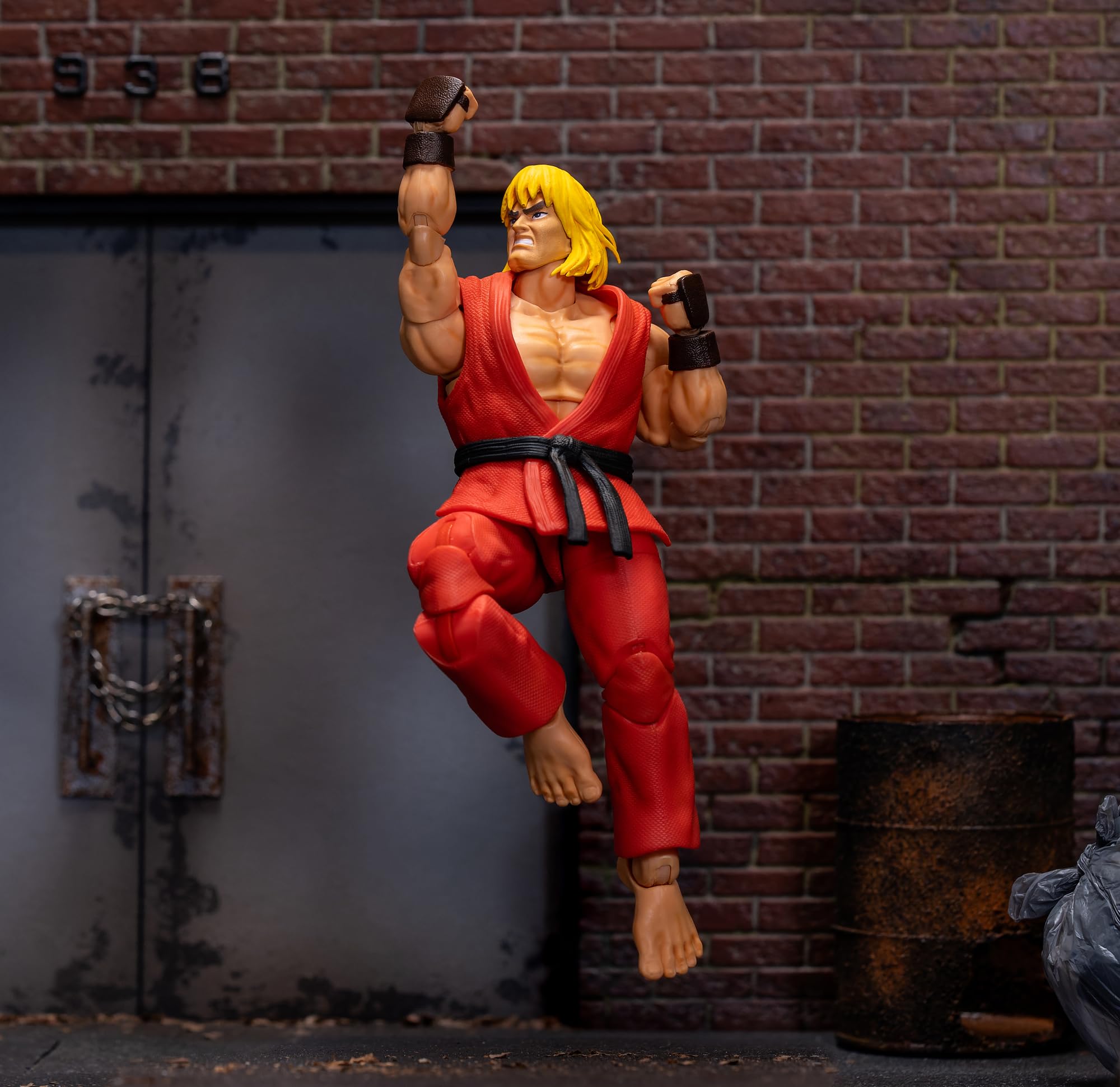 Jada Ken Masters Street Fighter 6" Deluxe Collector Action Figure | 15cm | Unisex Children 2