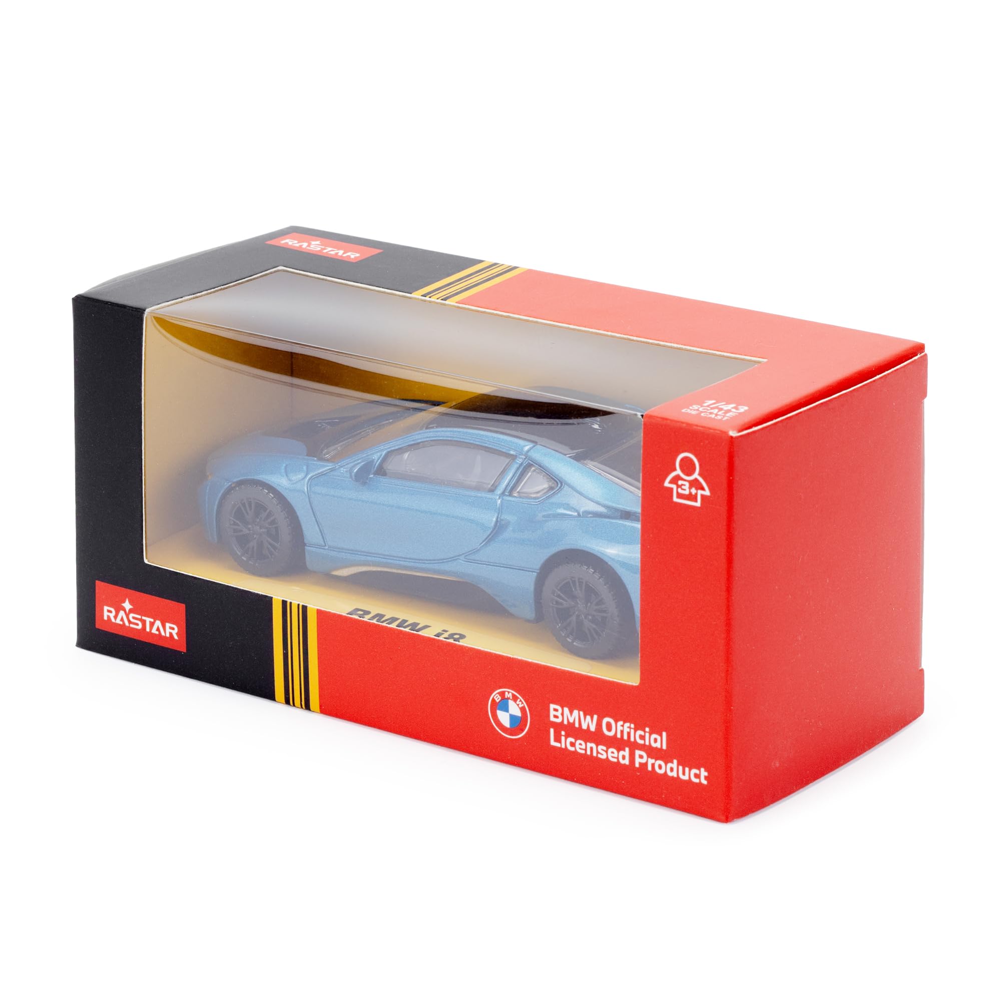 CMJ BMW i8 1:43 Scale Die-Cast Model Car - Blue | Detailed Collector's Edition