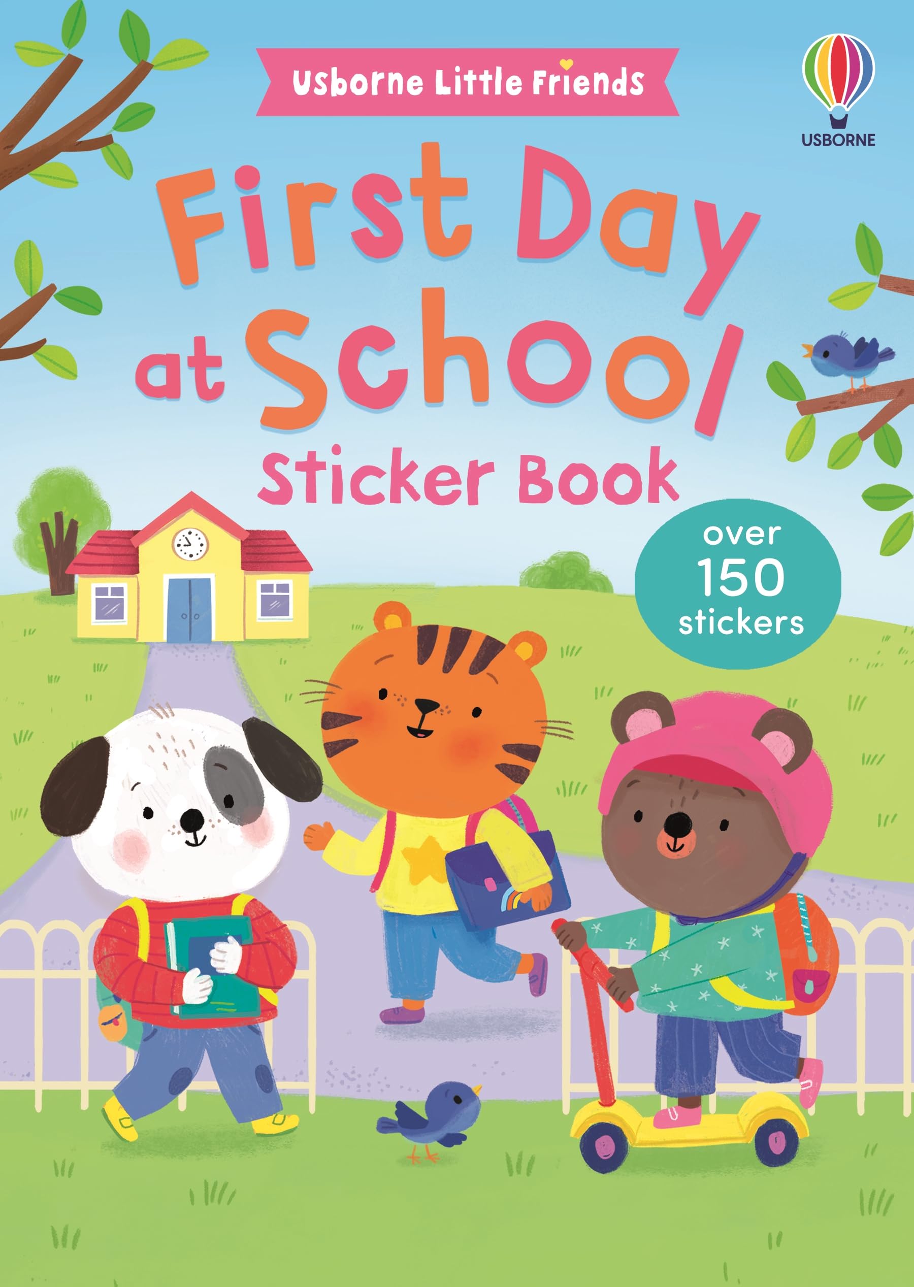 Usborne First Day of School Sticker Book | Ages 3-5 | Paperback 1