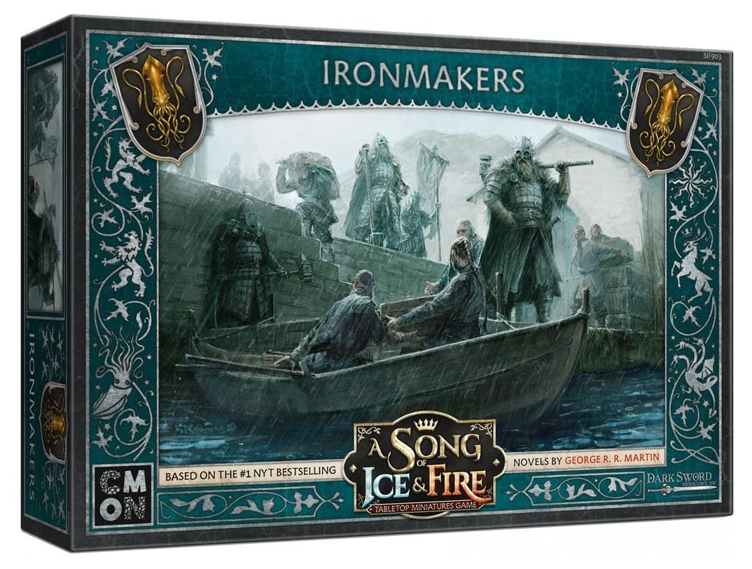 CMON A Song of Ice and Fire: Tabletop Miniatures Game – Ironmakers Unit Box (CMNSIF903)