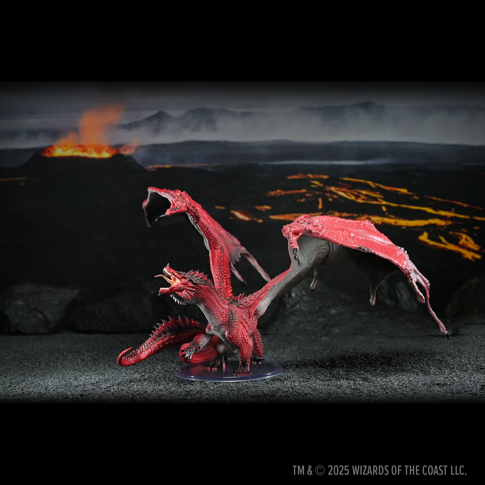 WizKids D&D Icons of the Realms: Adult Black Dragon 2024 Edition Plastic Miniature | 25.4 cm 7