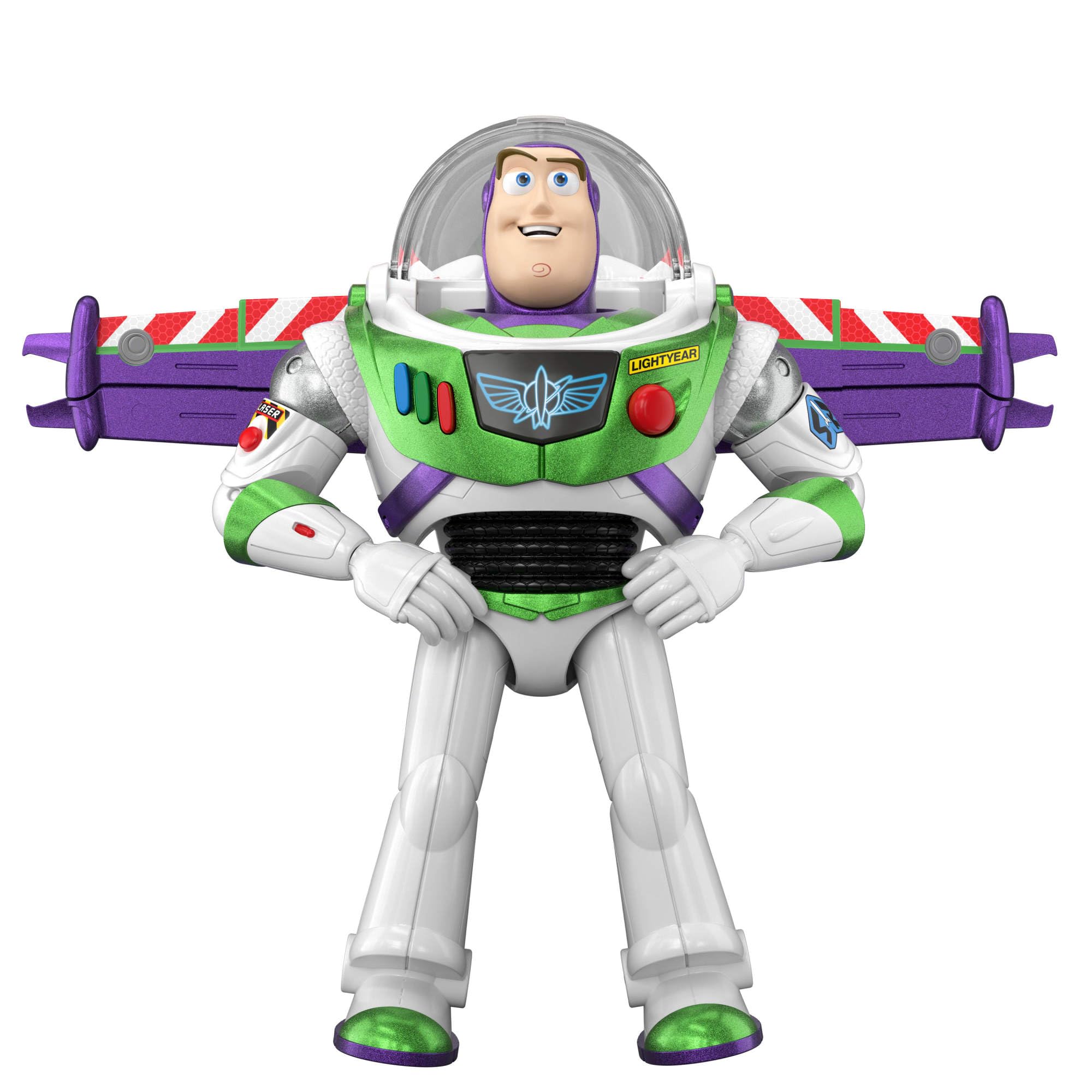Mattel Toy Story 5 Buzz Lightyear Action Figure - 12" Flight Mode Hi-Tech | 35+ Sounds & Phrases | Ages 3+ 6