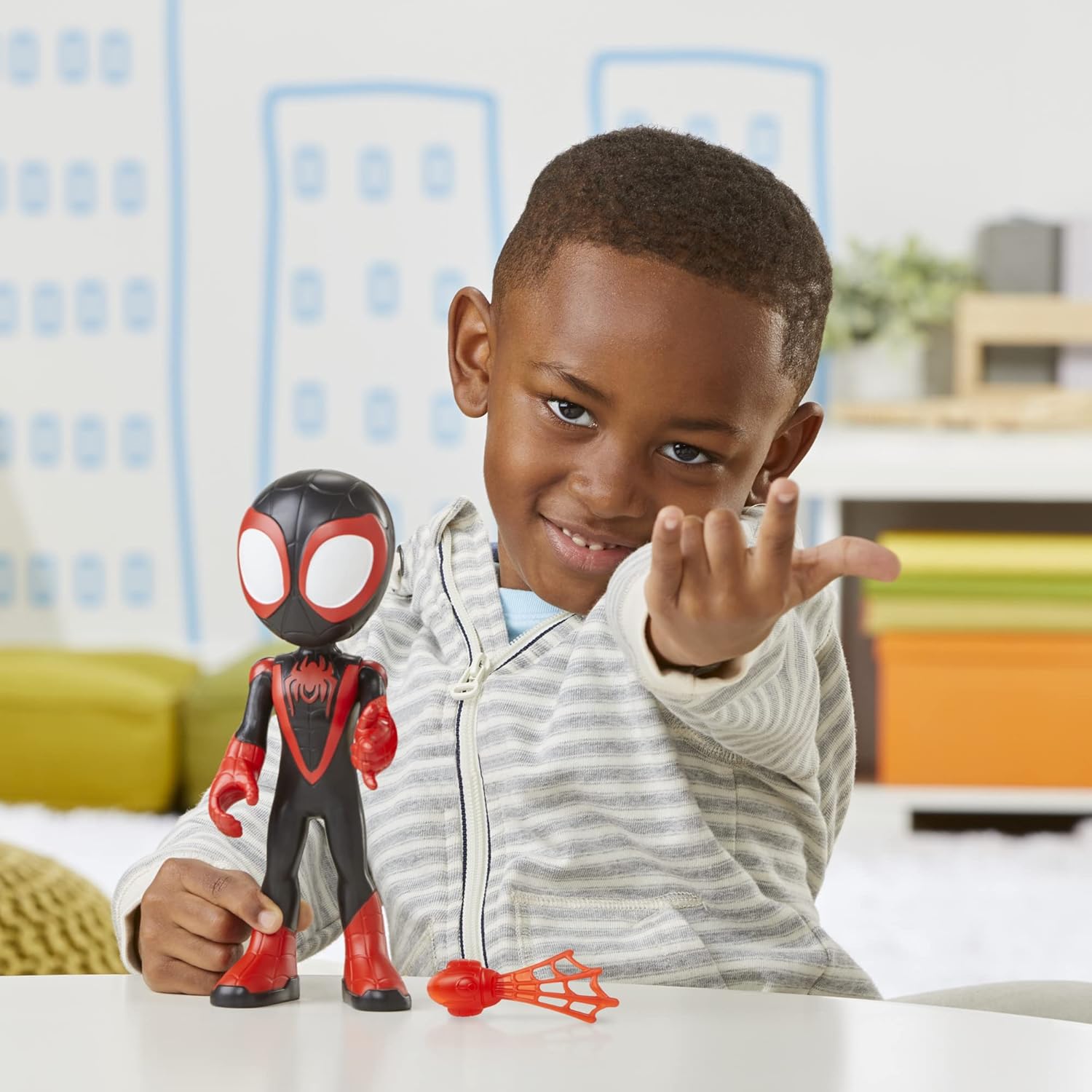 Marvel Spidey and His Amazing Friends Supersized Hero 22.5-cm Action Figures 3-Pack - Ages 3+ 9