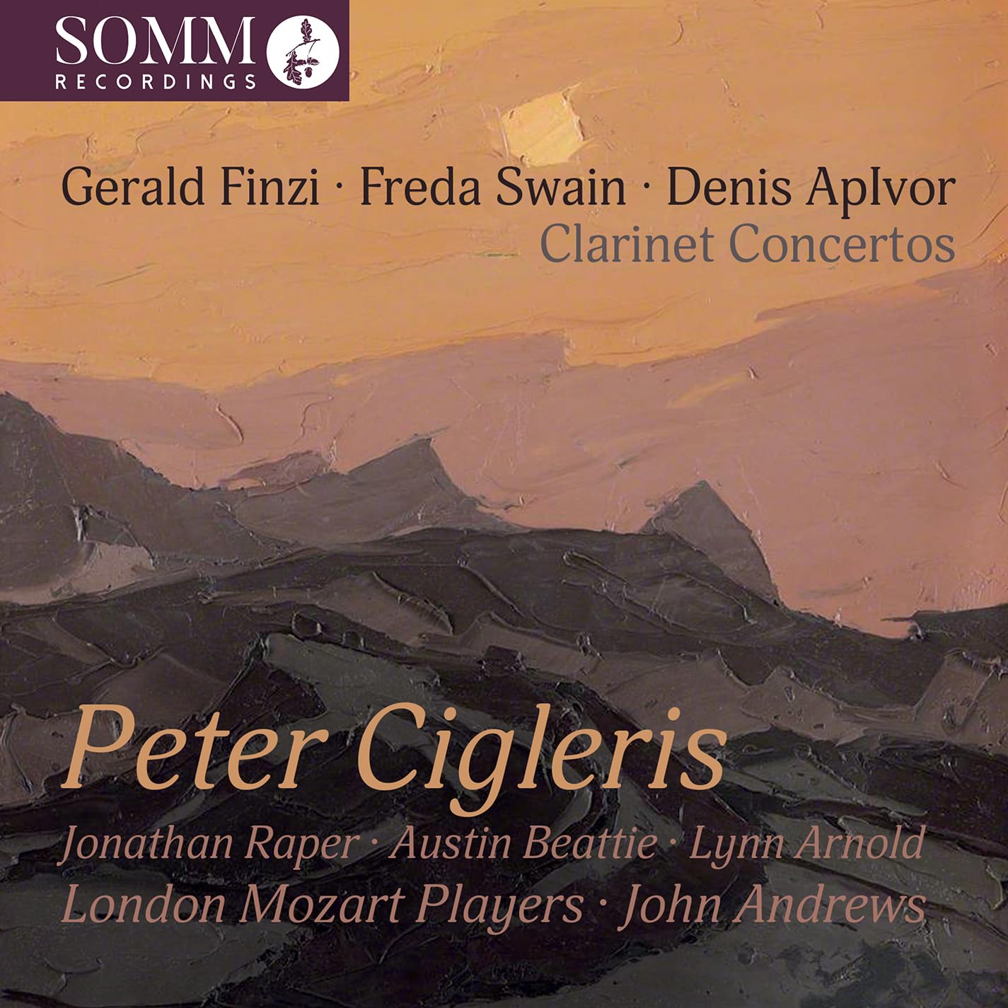 Gerald Finzi, Freda Swain & Denis ApIvor - Clarinet Concertos [CD] 1