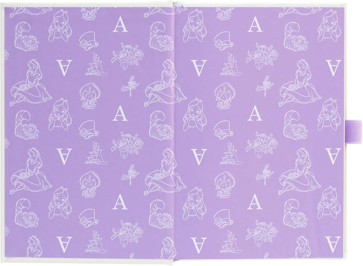 Alice in Wonderland - Lewis Carroll (Premium A5 Notebook with Pen, Disney Edition)