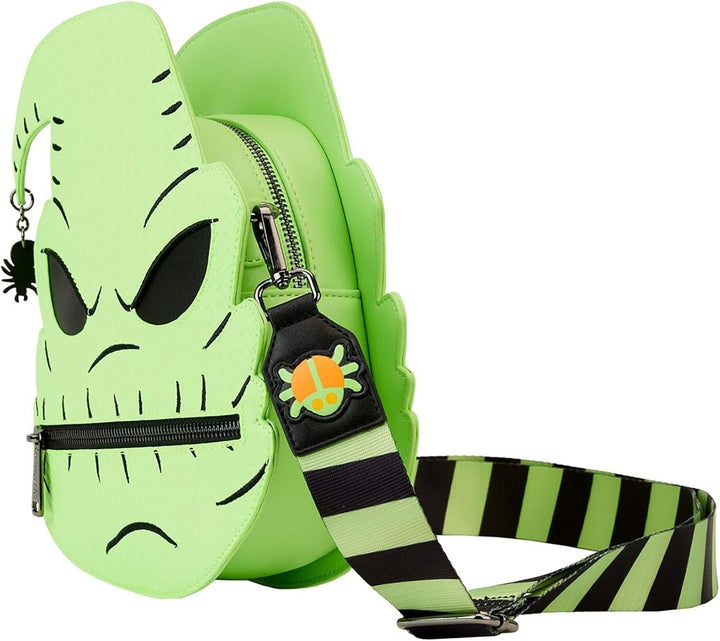 Loungefly Nightmare Before Christmas Oogie Boogie Glow Crossbody Bag (WDTB2848)