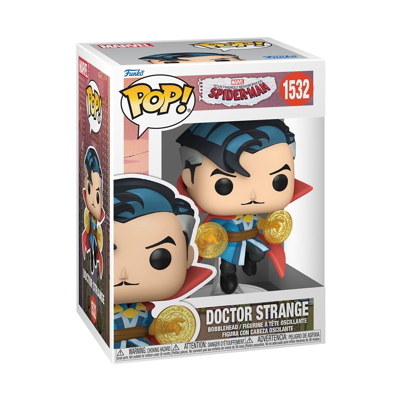 Funko Pop! Marvel: Friendly Neighborhood Spider-Man - Doctor Strange Vinyl Figure