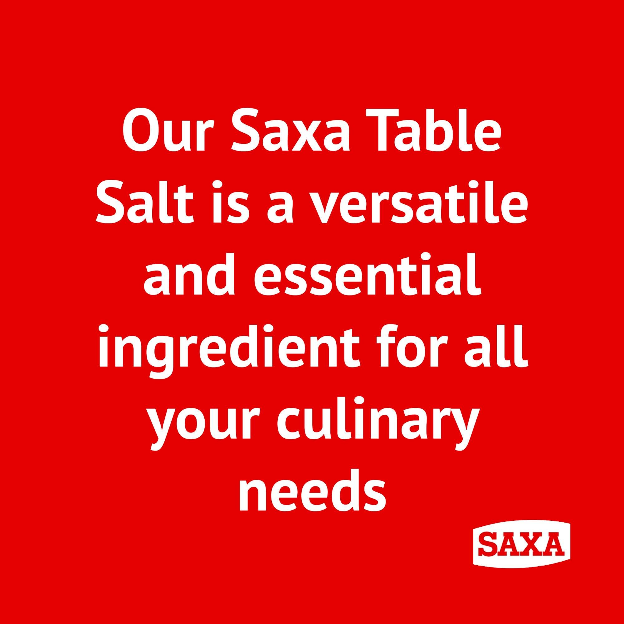 Saxa So-Low Reduced Sodium Salt - 30% Less Sodium | Fine Texture | 350g Drum 8