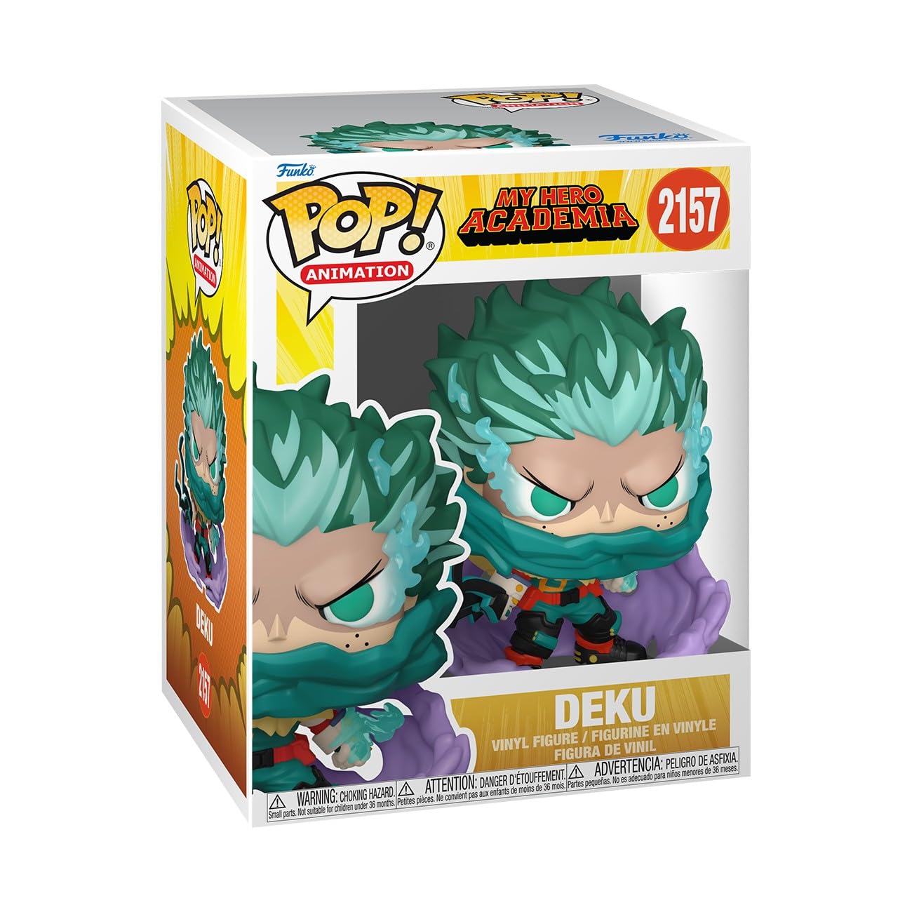 Funko Pop! Premium Deku Vinyl Figure - My Hero Academia Chibi Collectible | 3.75 in