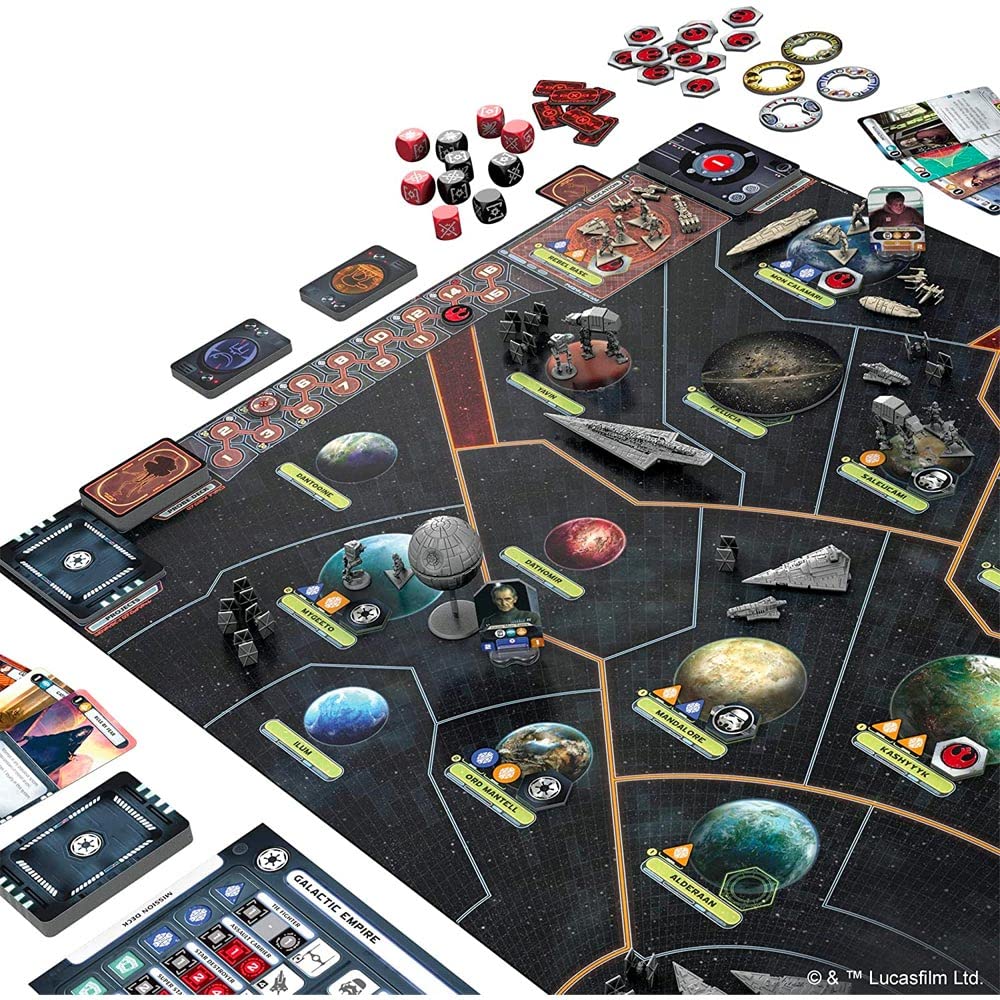 Asmodee Star Wars Rebellion Board Game | Strategy Game | Ages 14+ | 2-4 Players 4